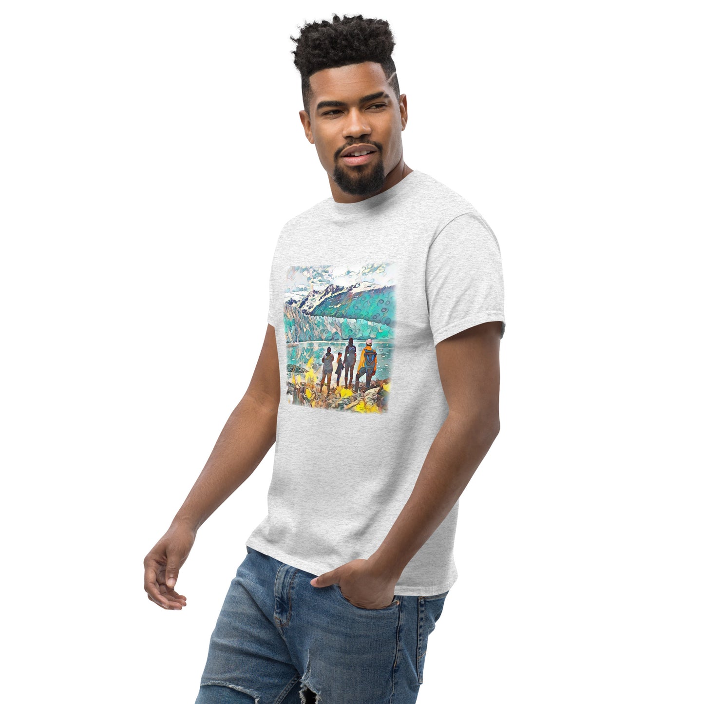 Men's classic tee Glacier View