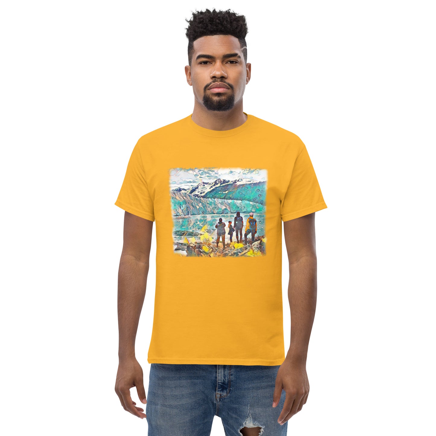 Men's classic tee Glacier View