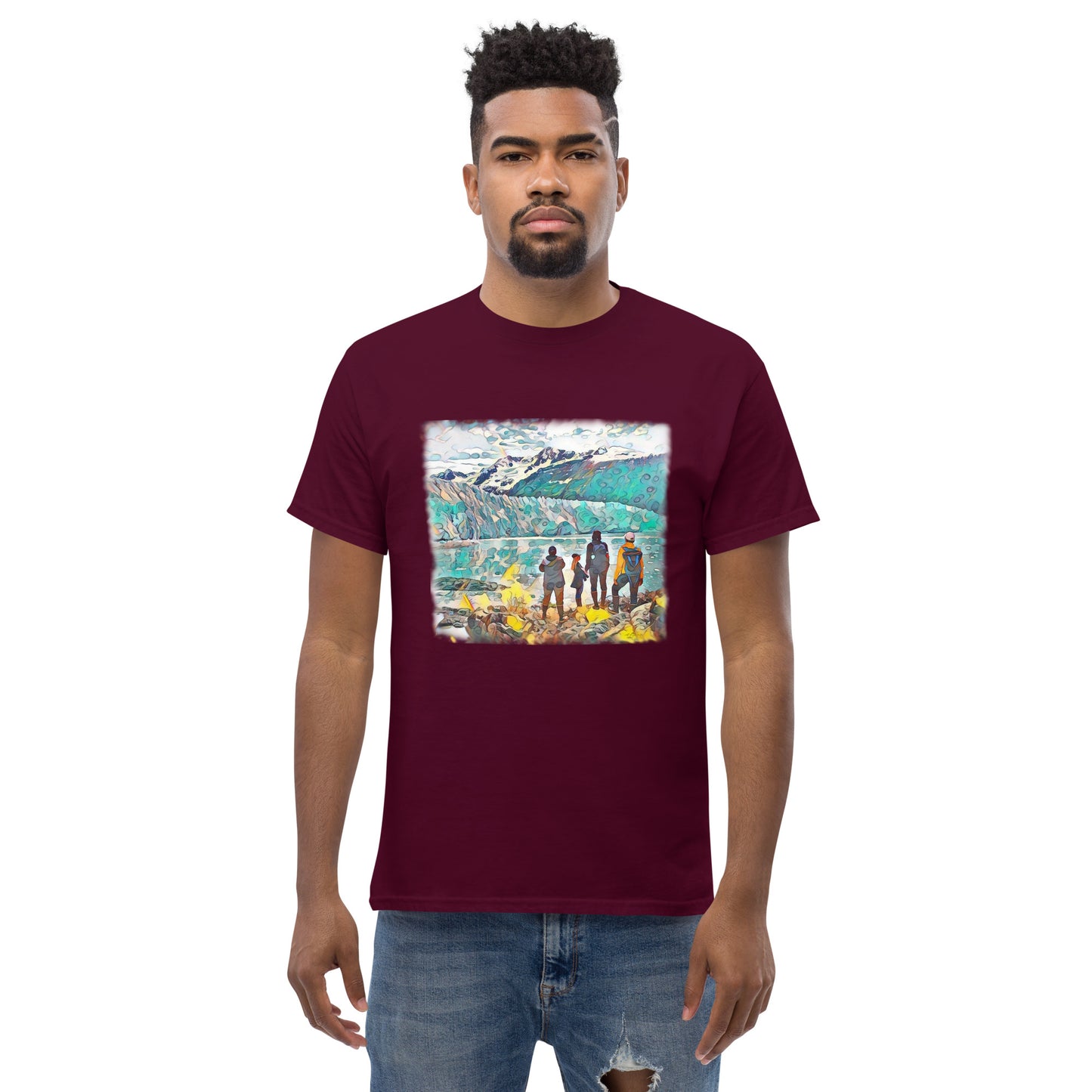 Men's classic tee Glacier View