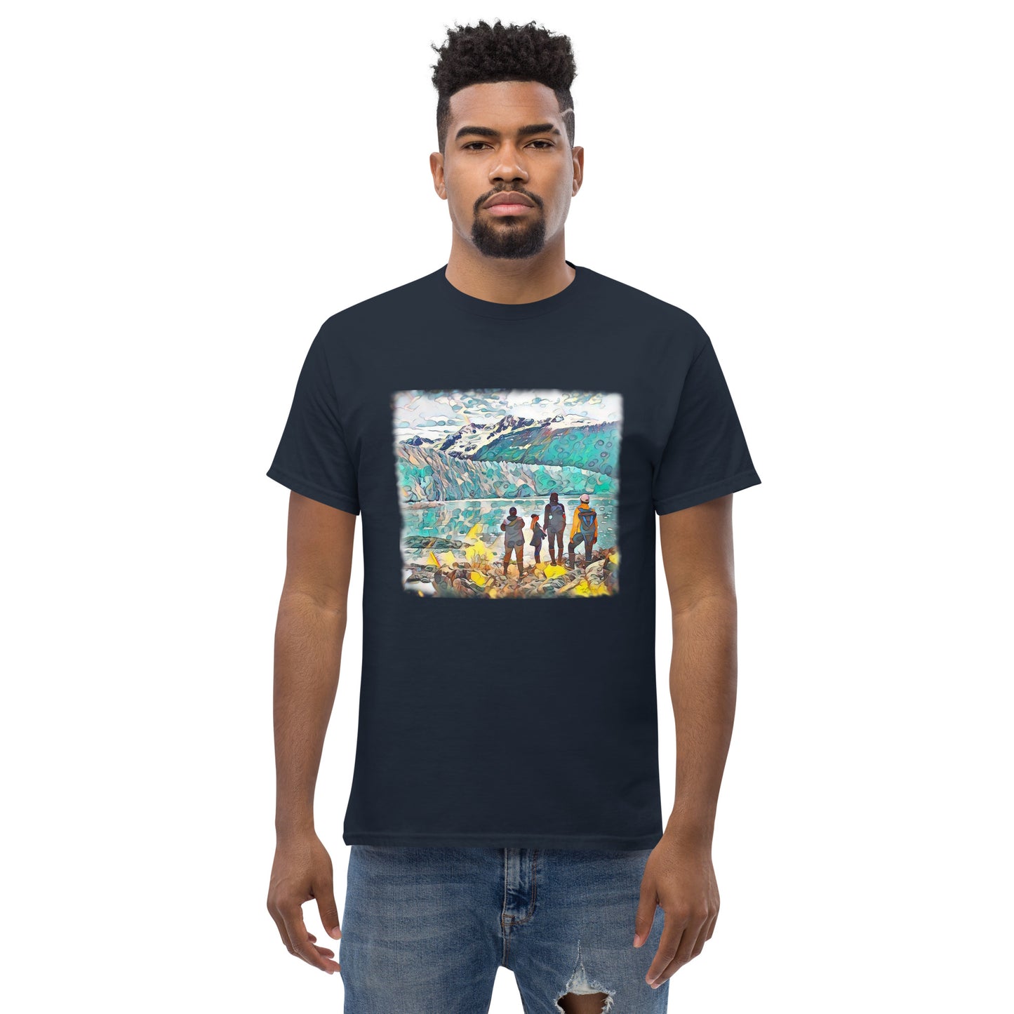 Men's classic tee Glacier View