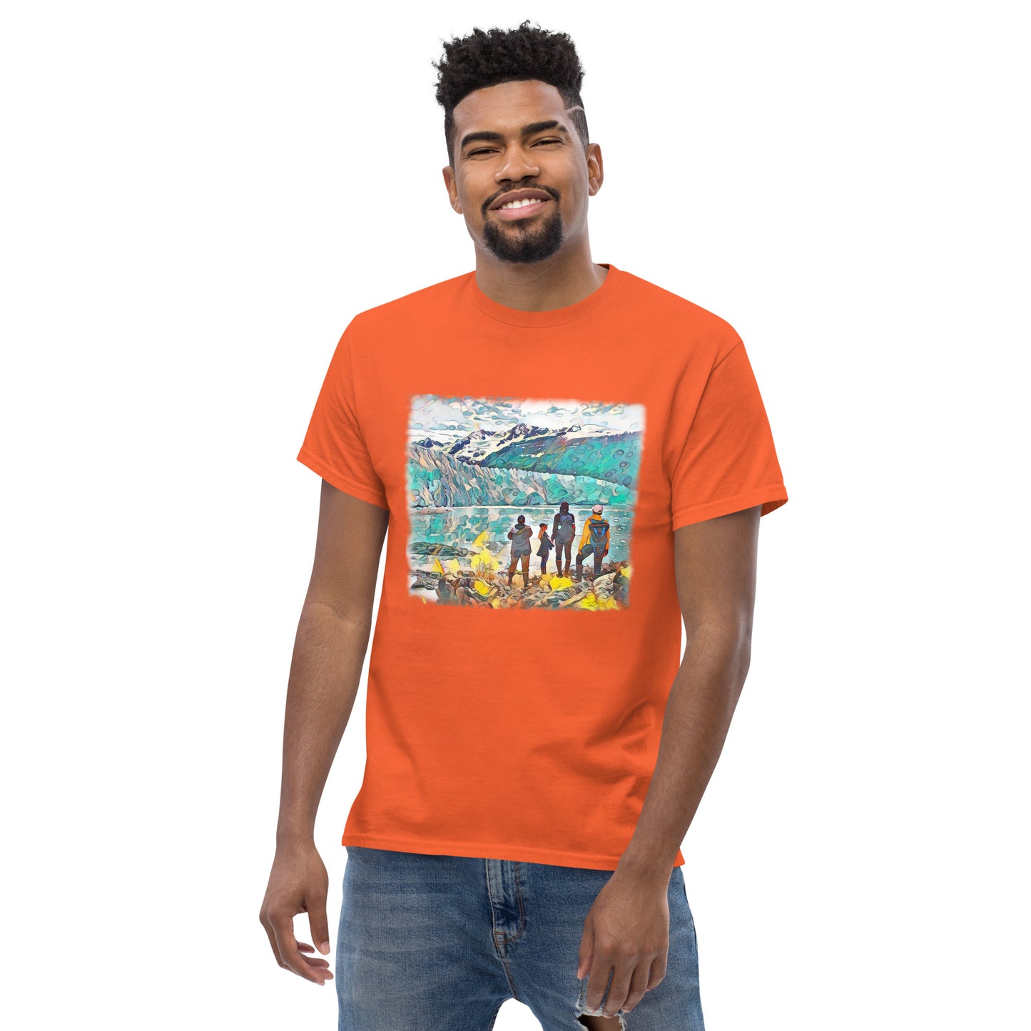 Men's classic tee Glacier View