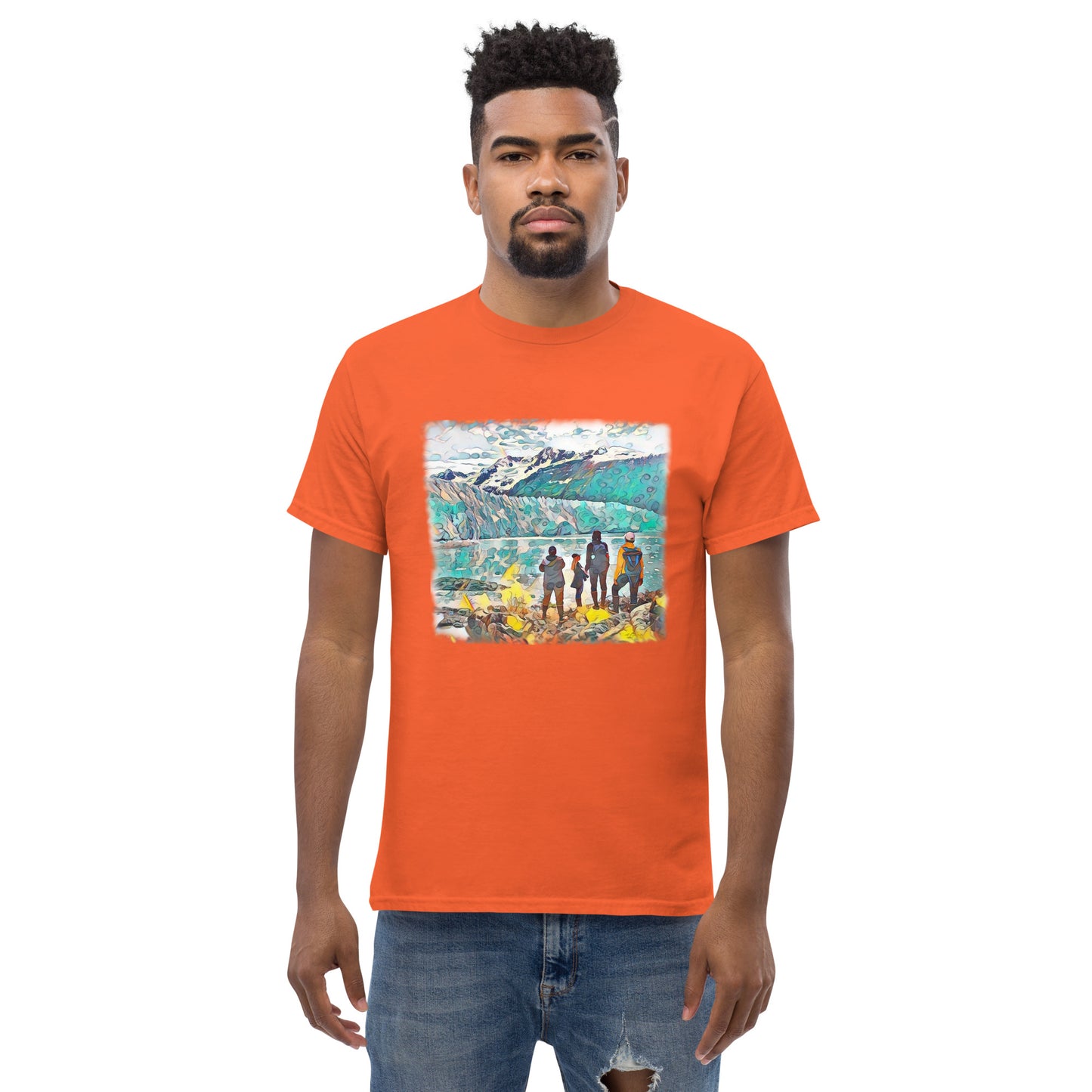 Men's classic tee Glacier View