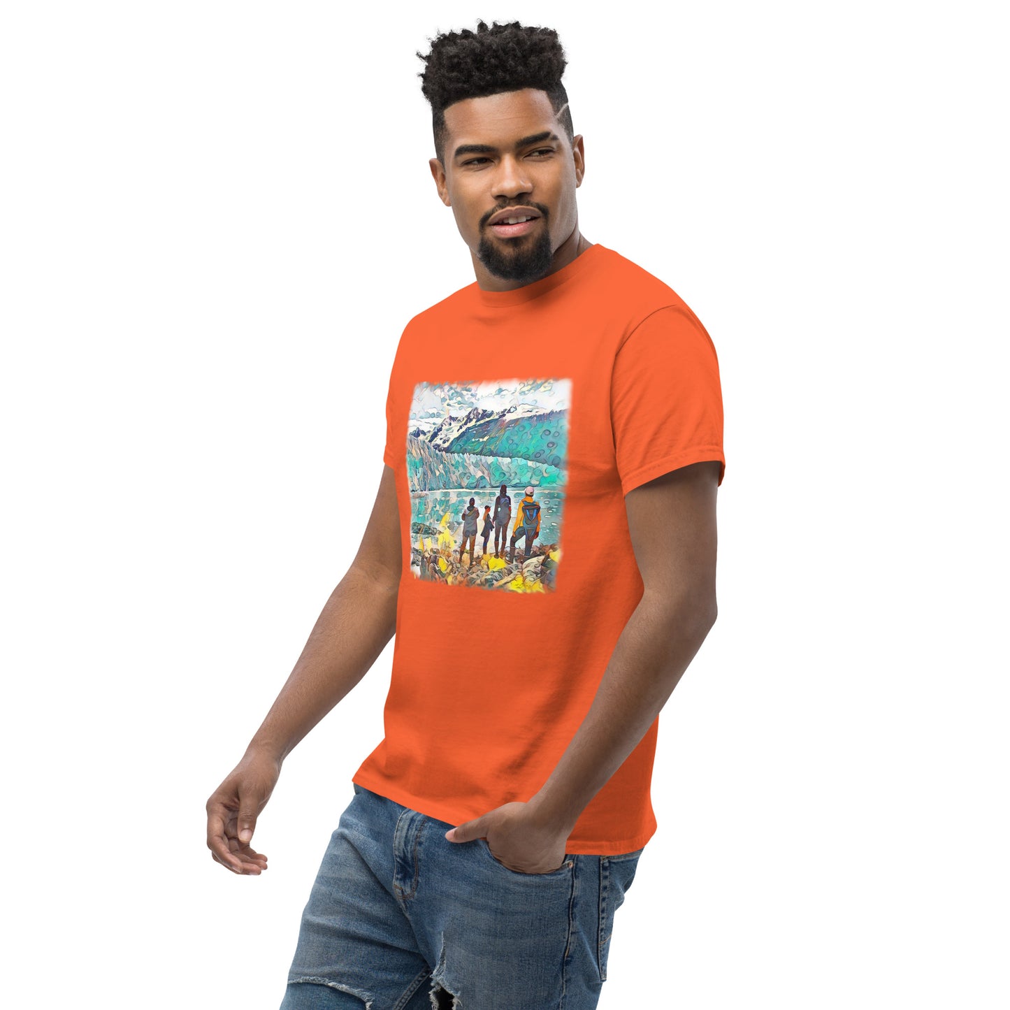 Men's classic tee Glacier View