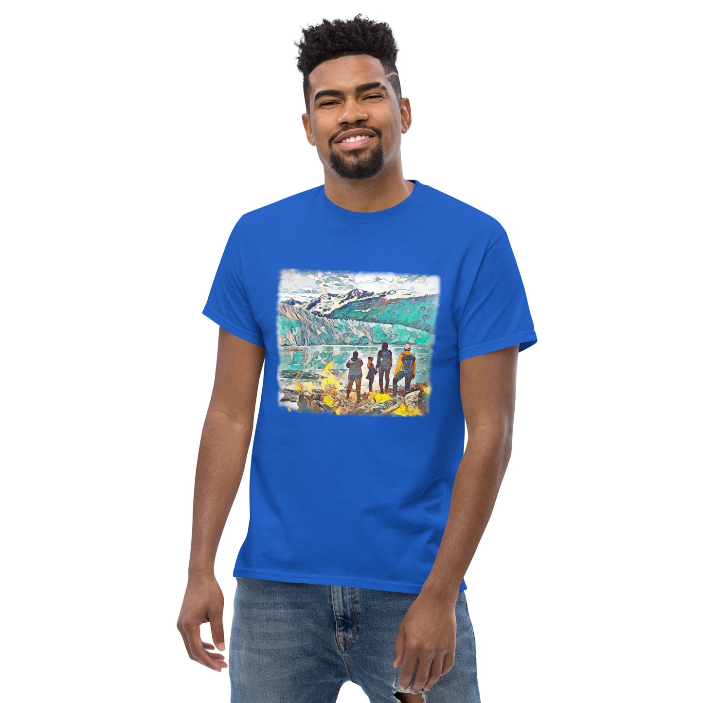 Men's classic tee Glacier View