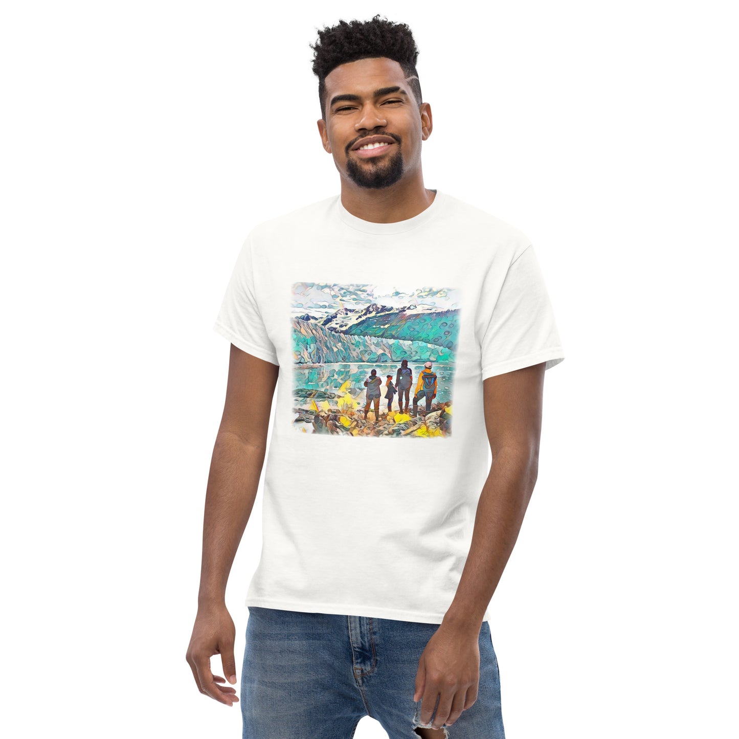 Men's classic tee Glacier View