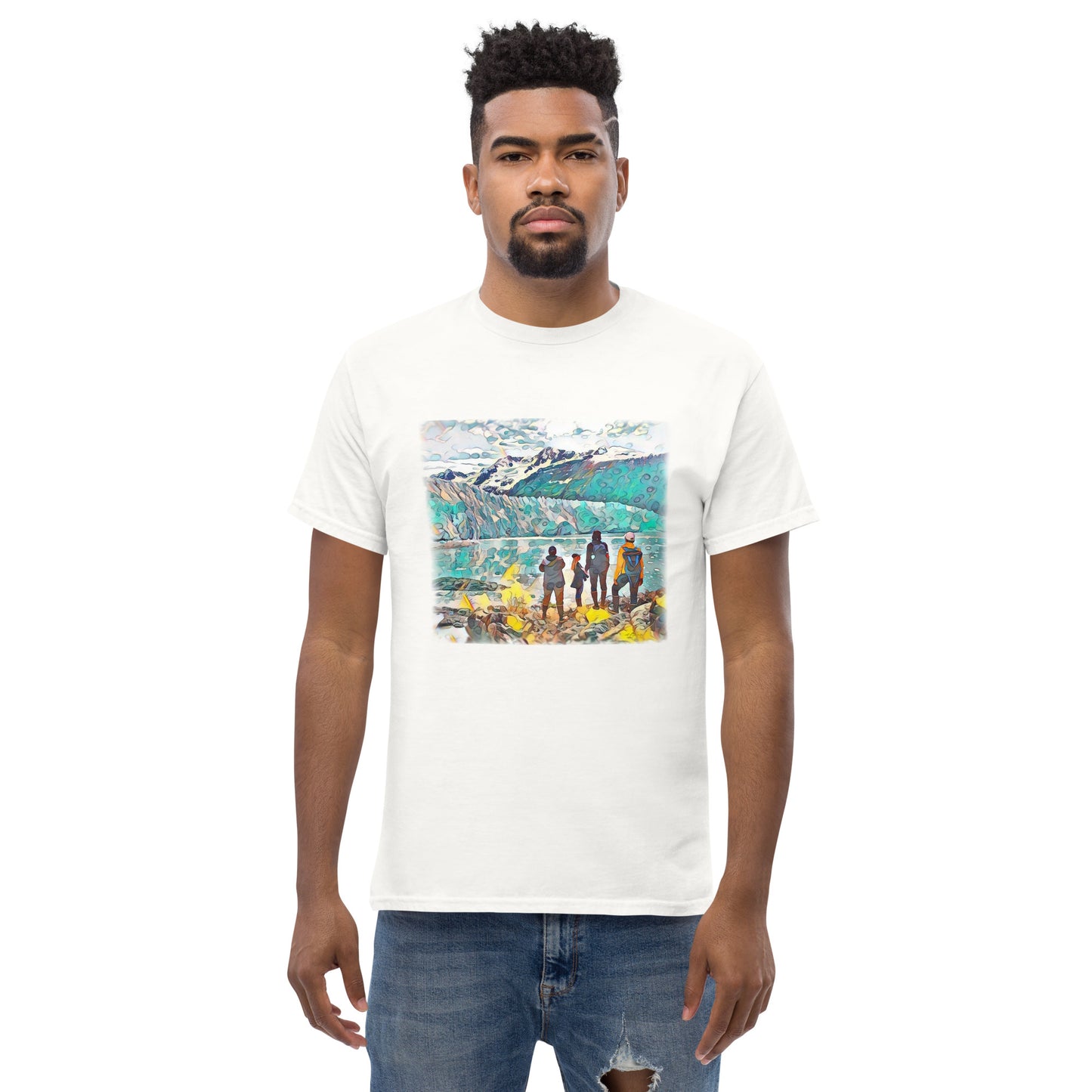 Men's classic tee Glacier View