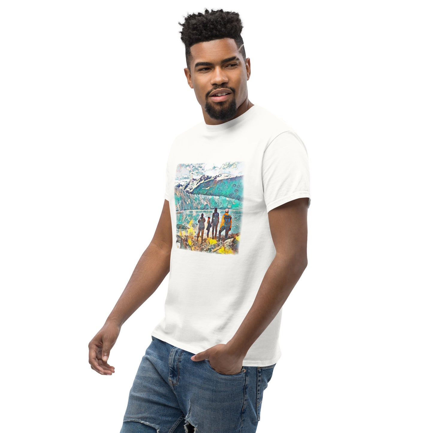 Men's classic tee Glacier View