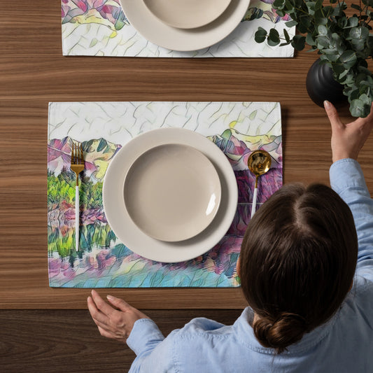 Placemat Set Oceans & Mtns