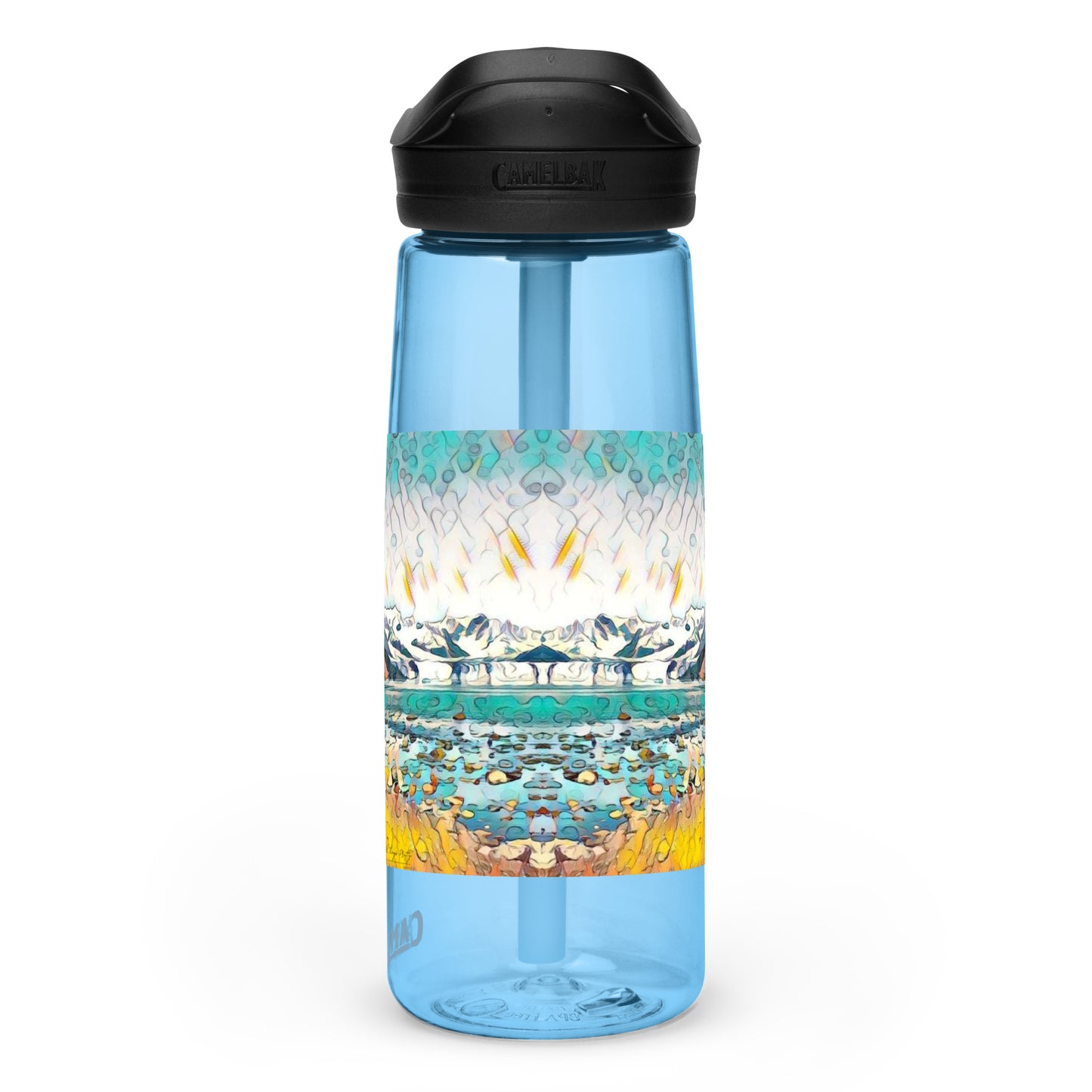 Sports water bottle Beach