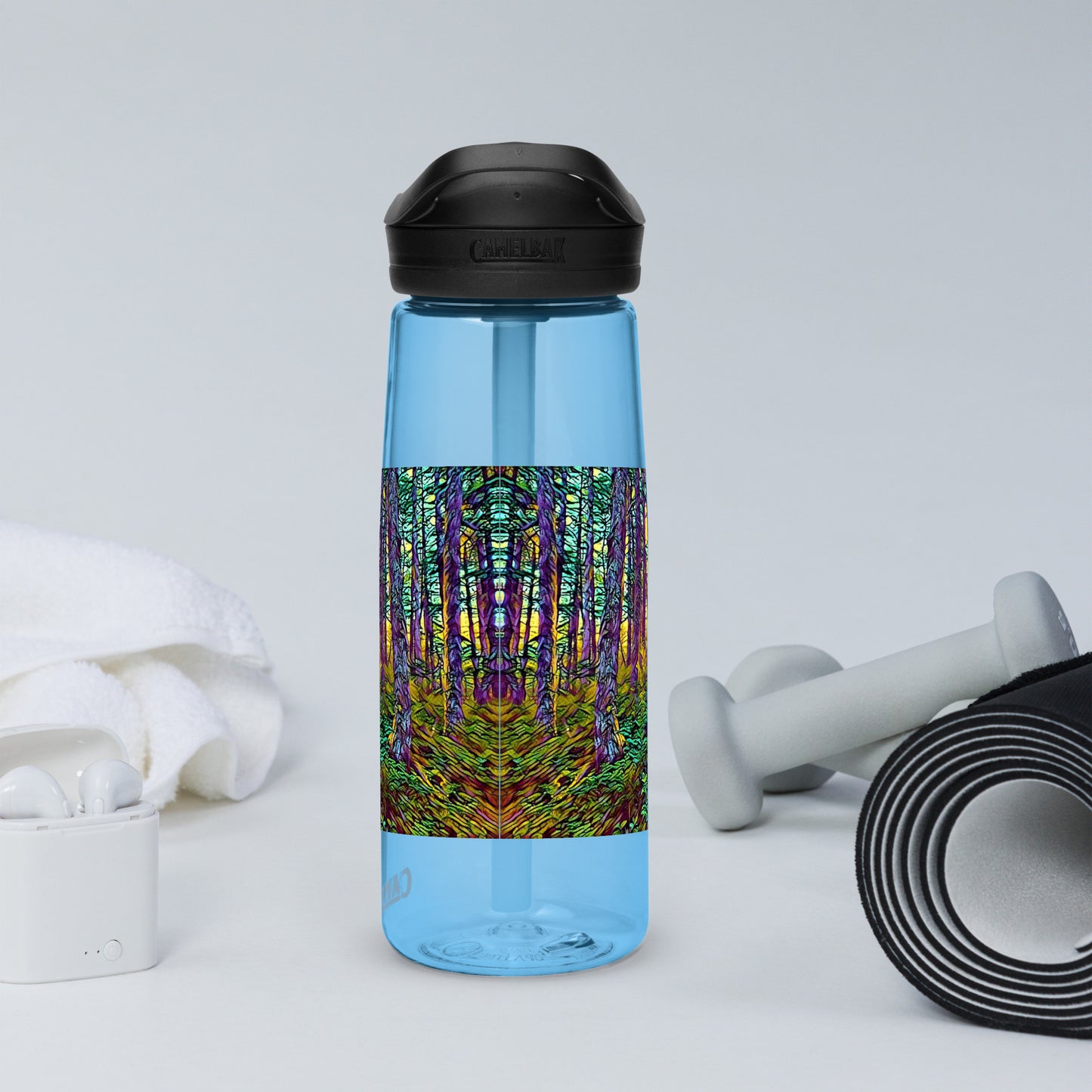 Sports water bottle