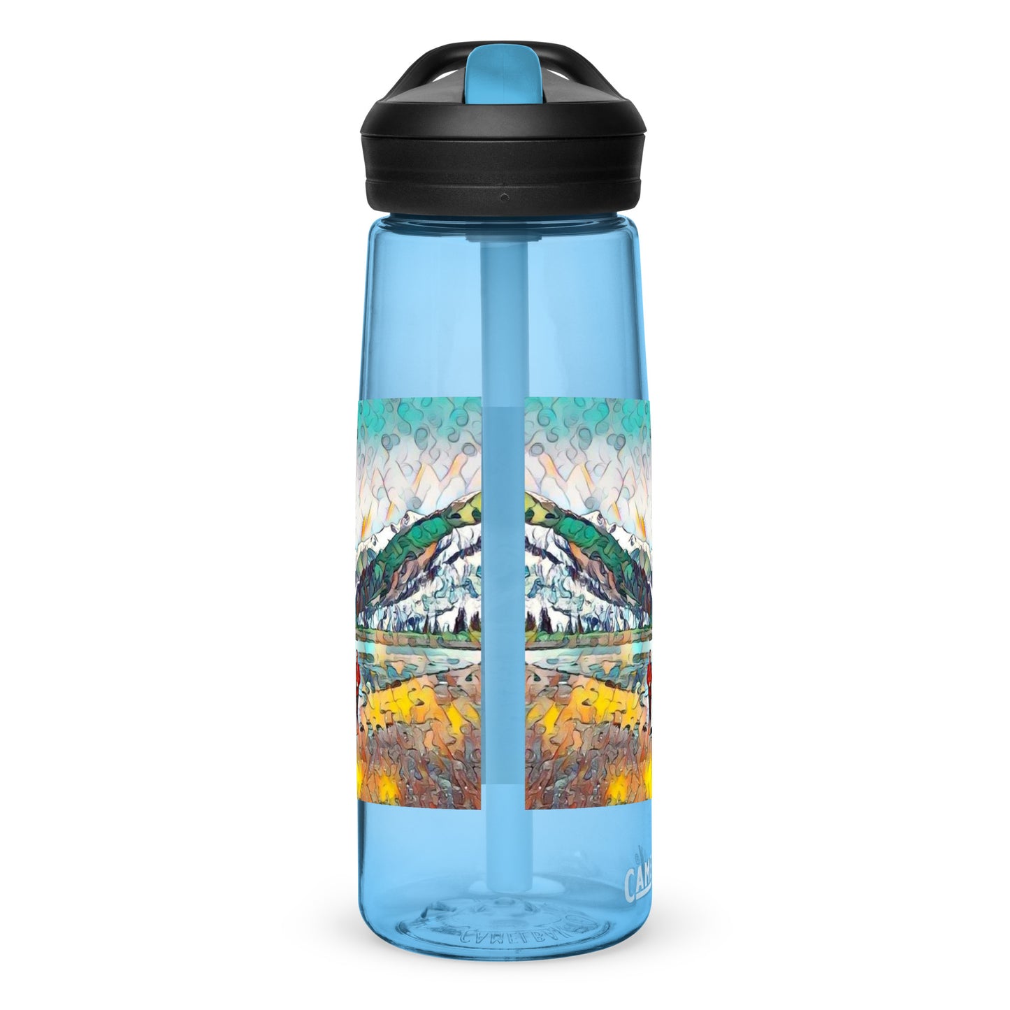 Sports water bottle Beach