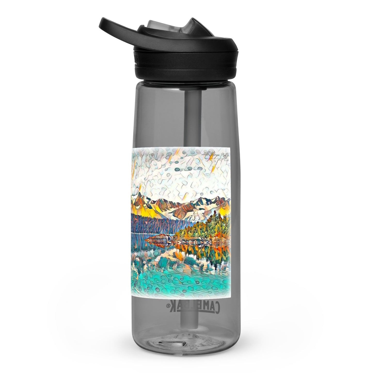 Sports water bottle Autumn