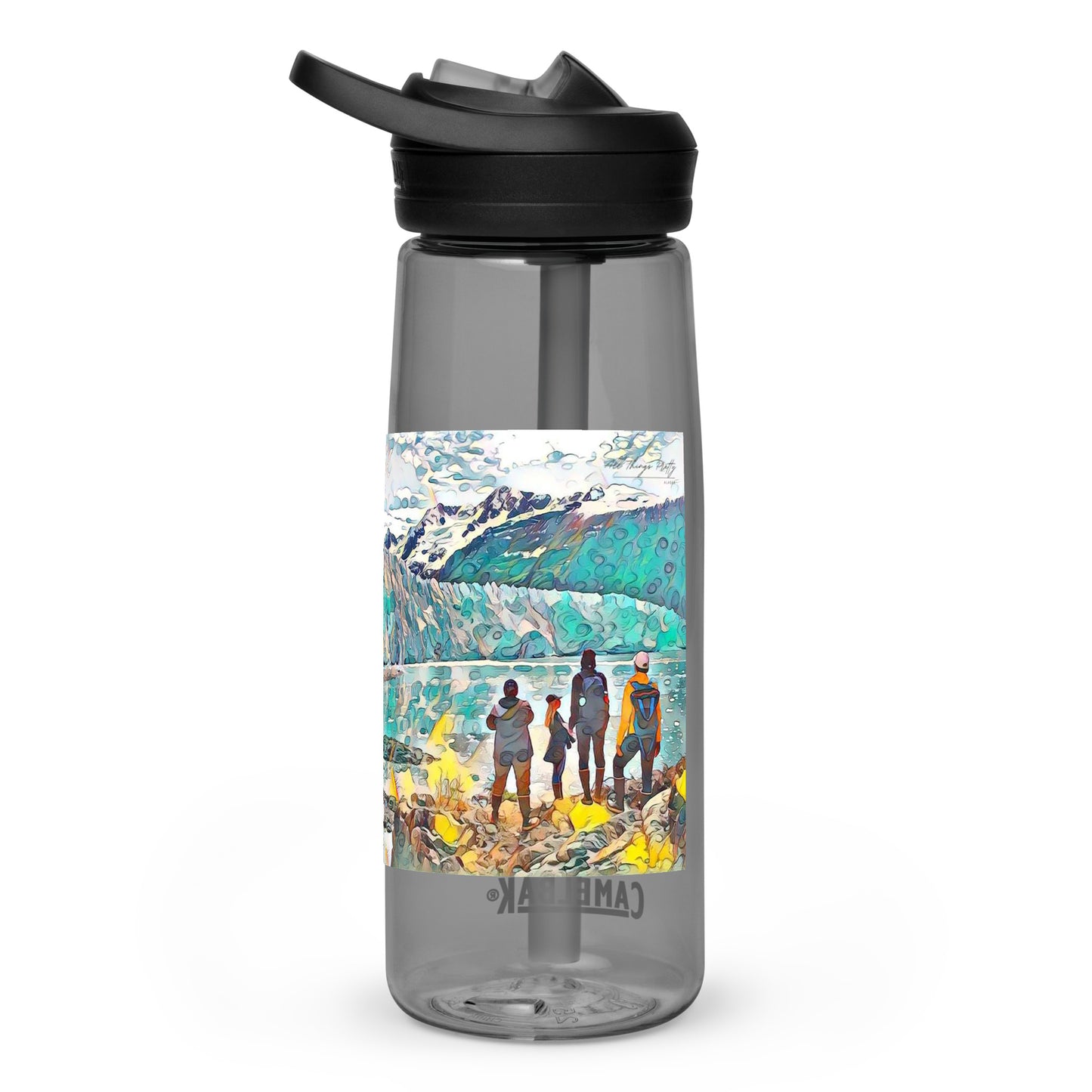 Sports water bottle Glacier