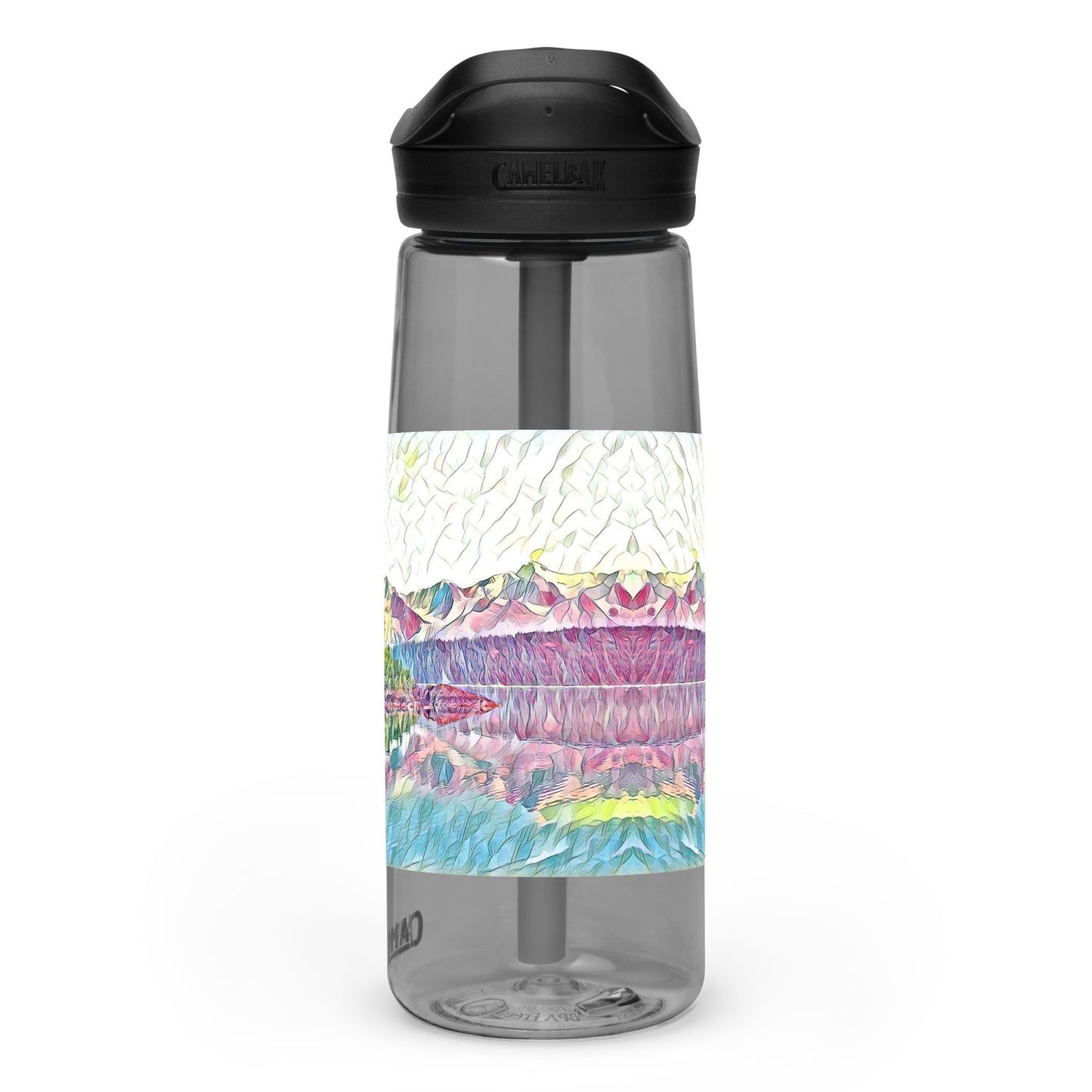 Sports water bottle Oceans & Mtns