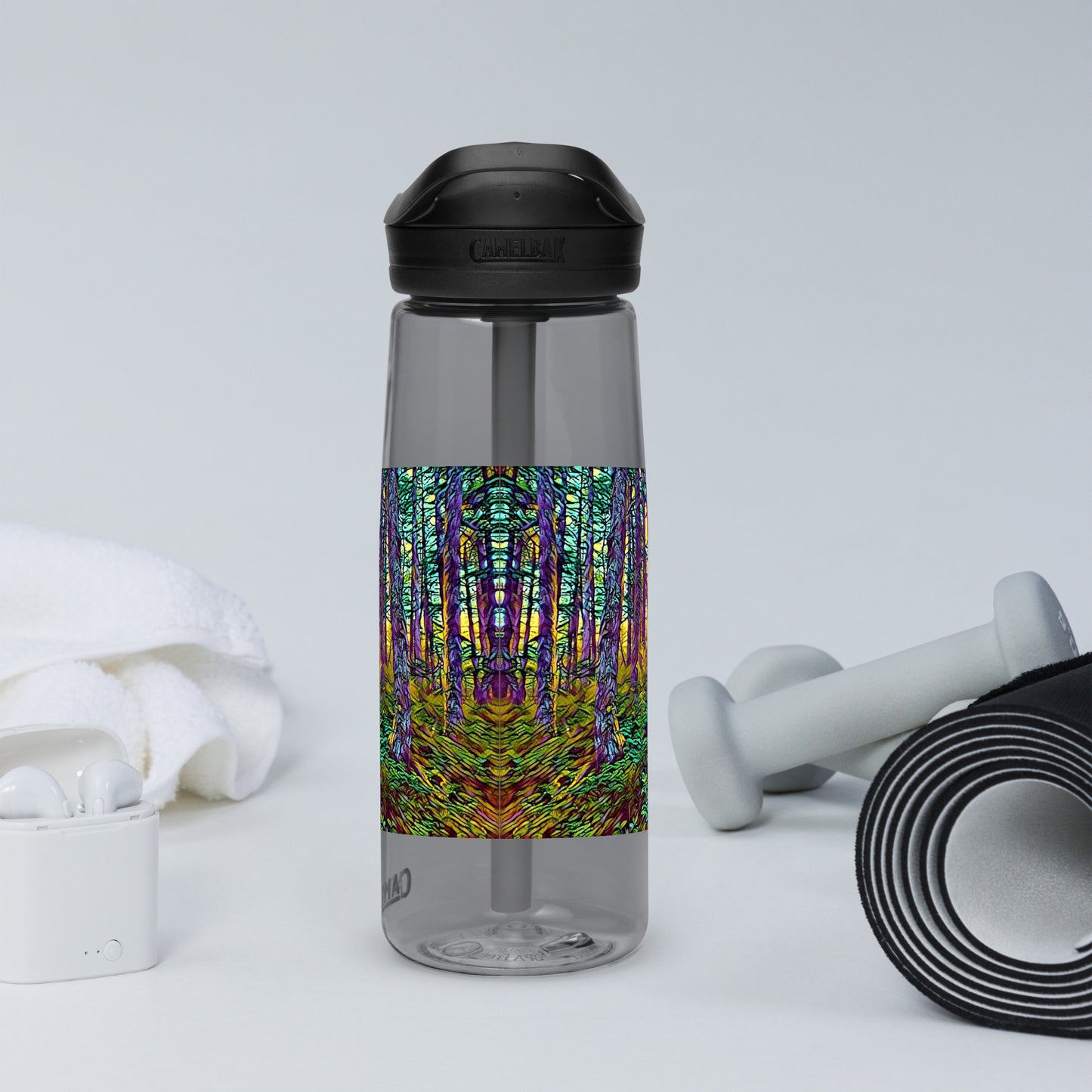 Sports water bottle