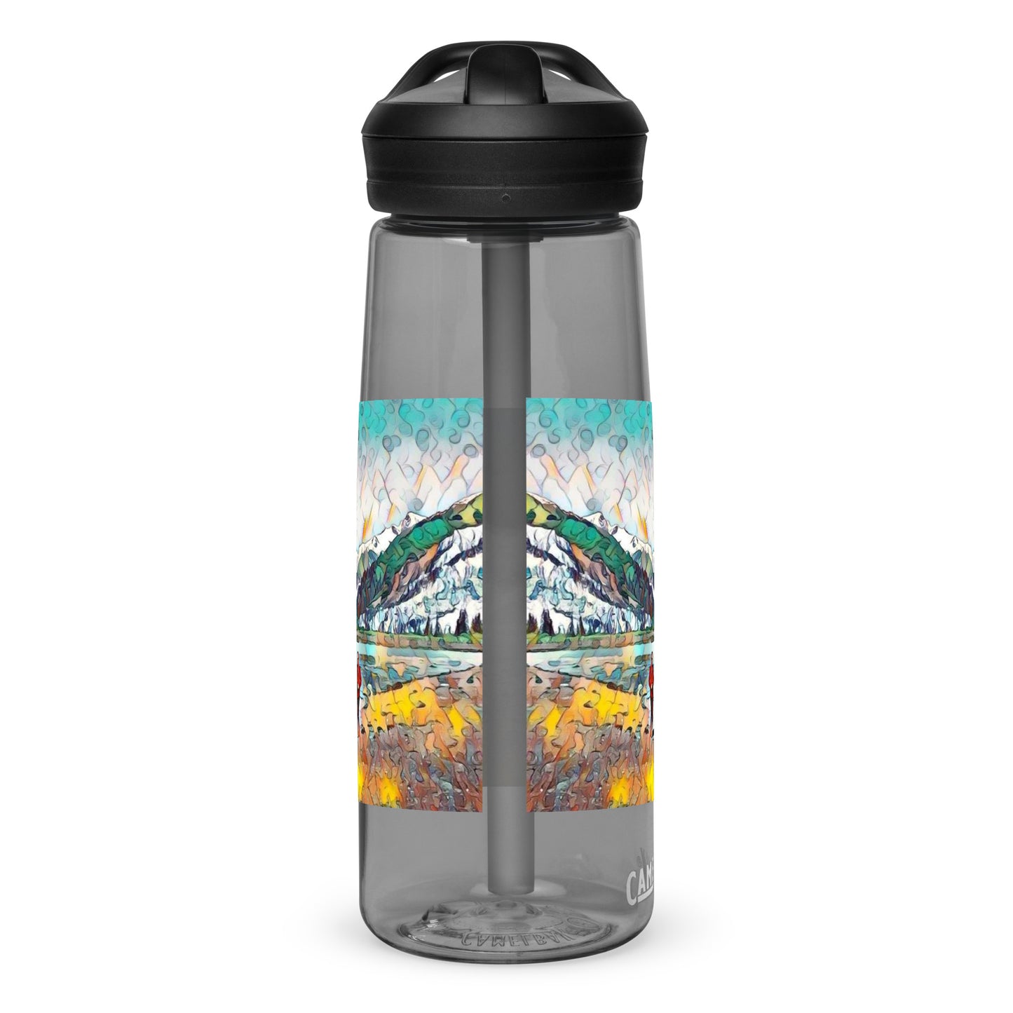 Sports water bottle Beach