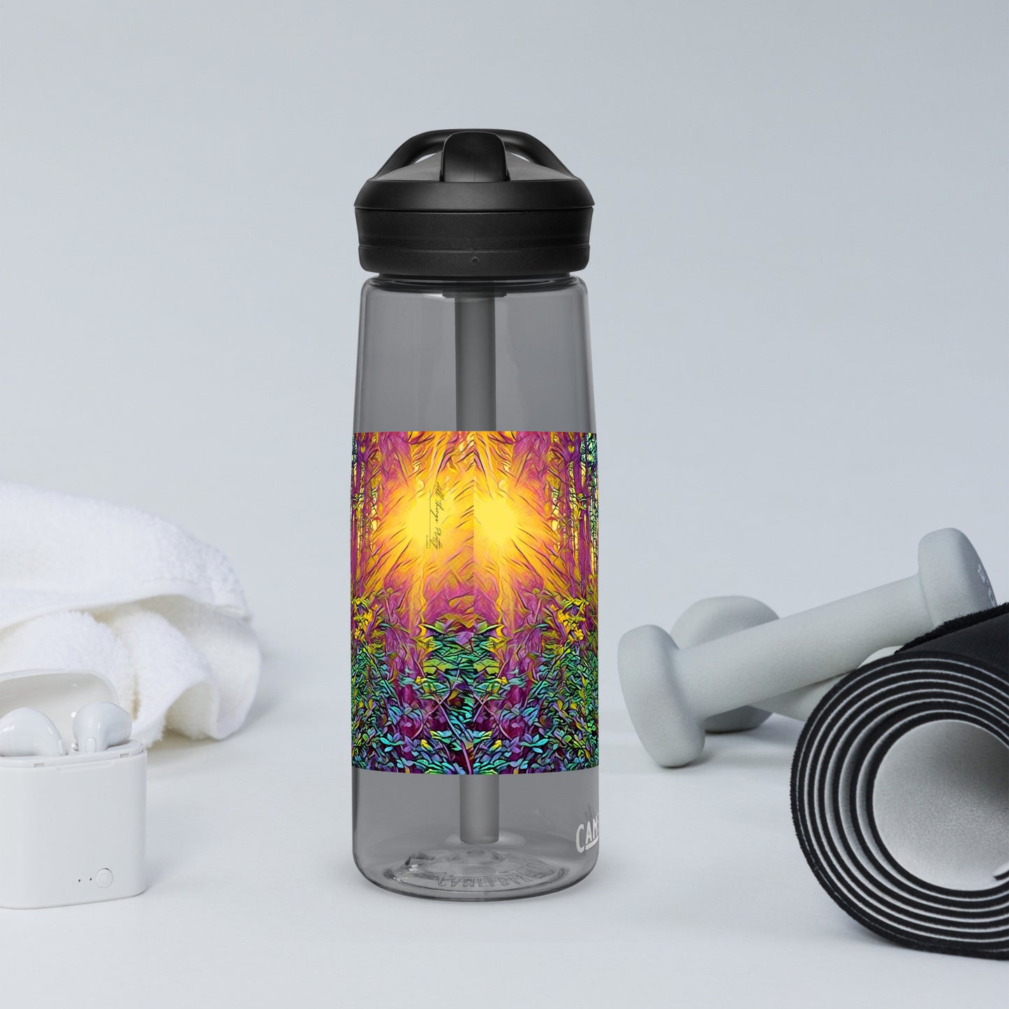 Sports water bottle