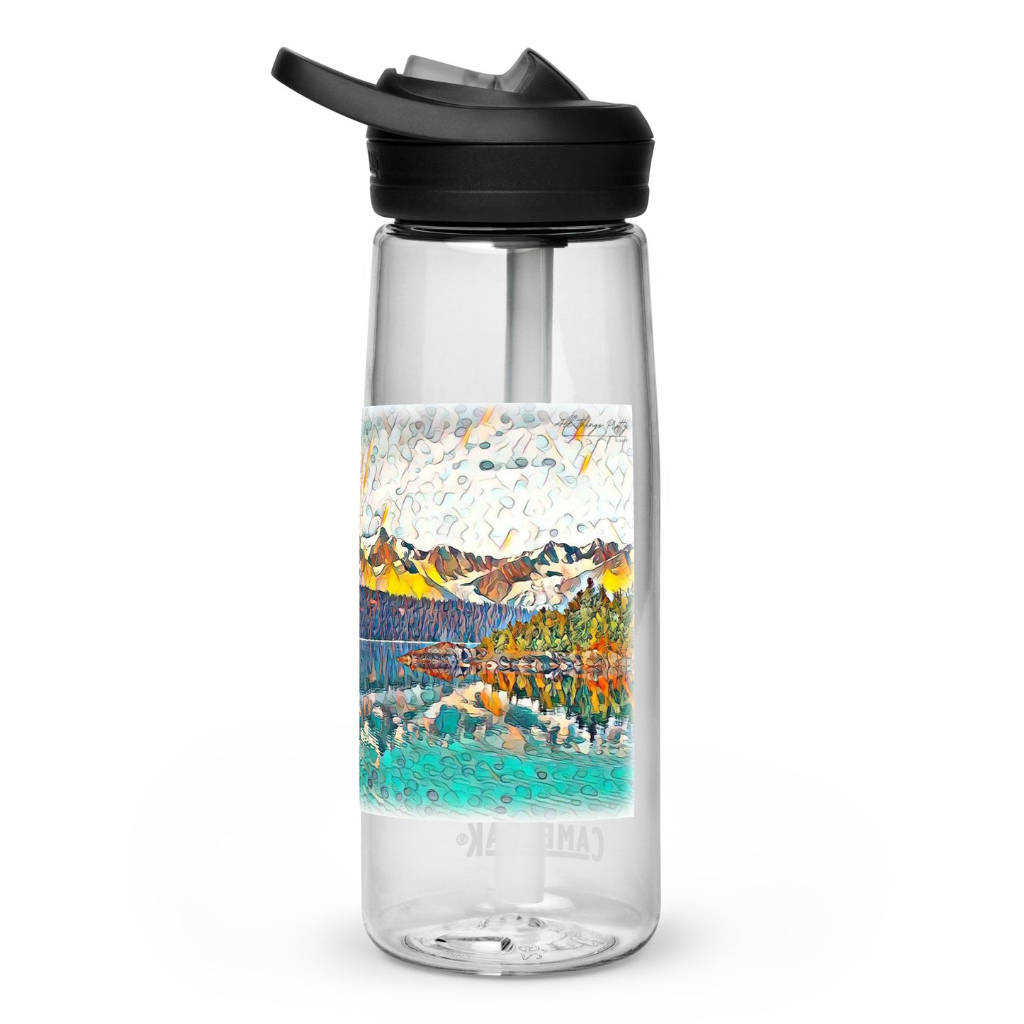 Sports water bottle Autumn