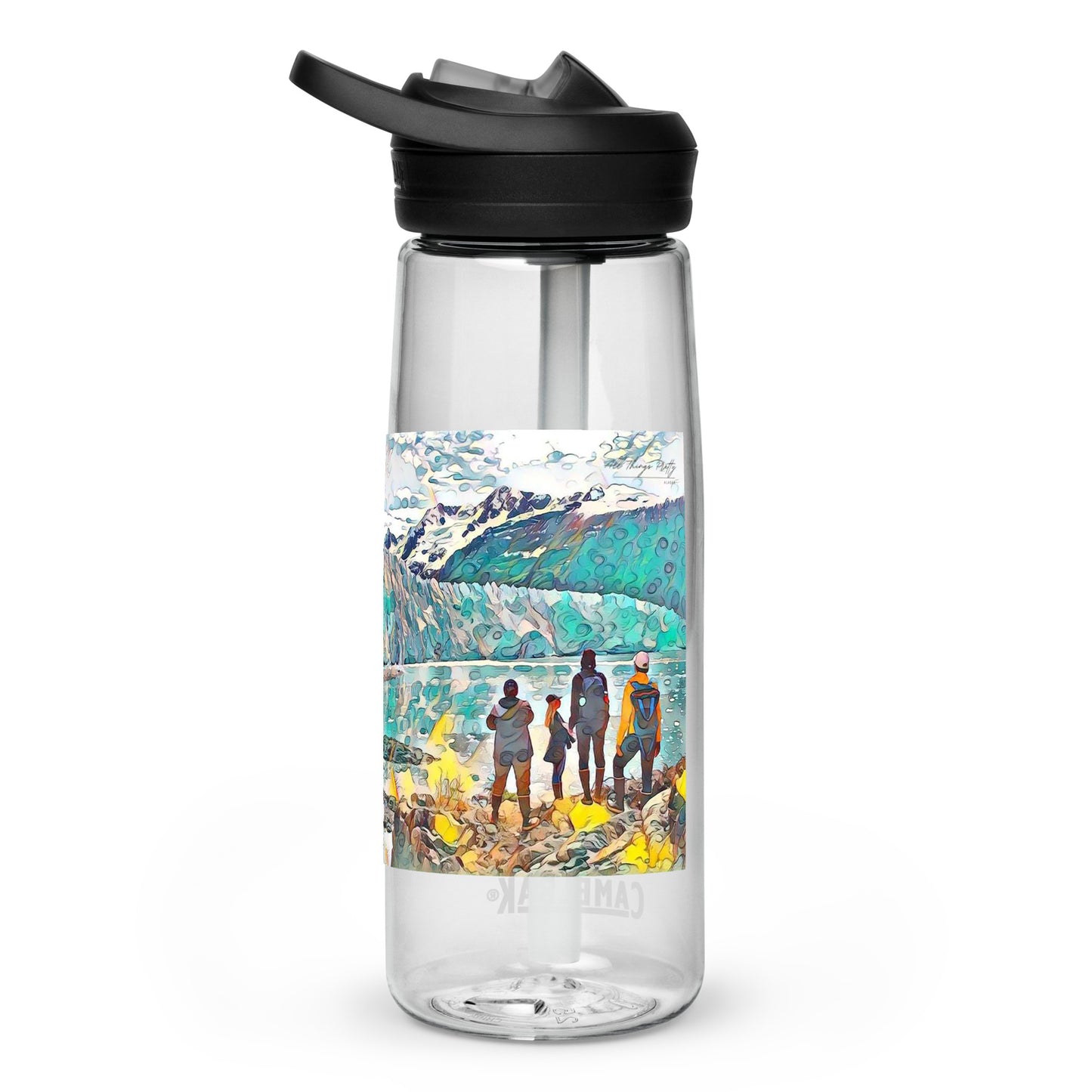 Sports water bottle Glacier