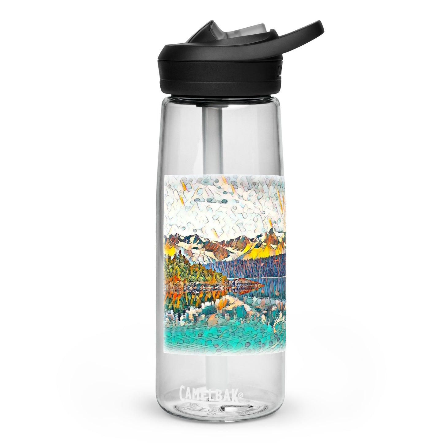 Sports water bottle Autumn