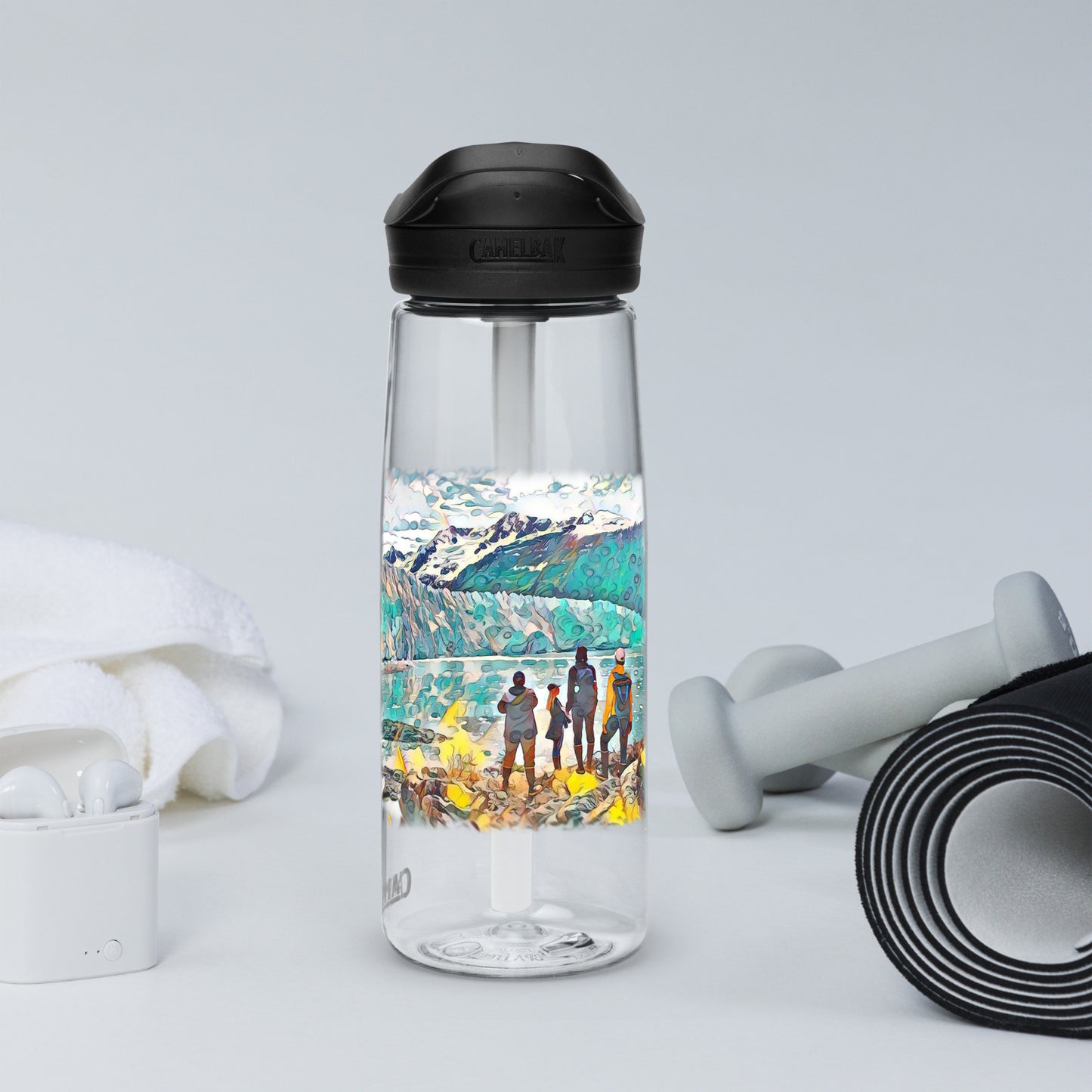 Sports water bottle Glacier