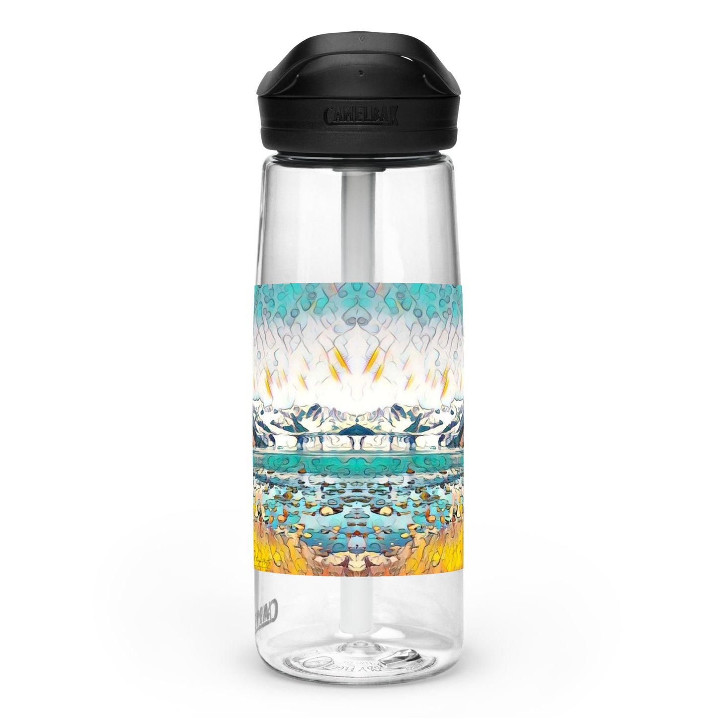 Sports water bottle Beach