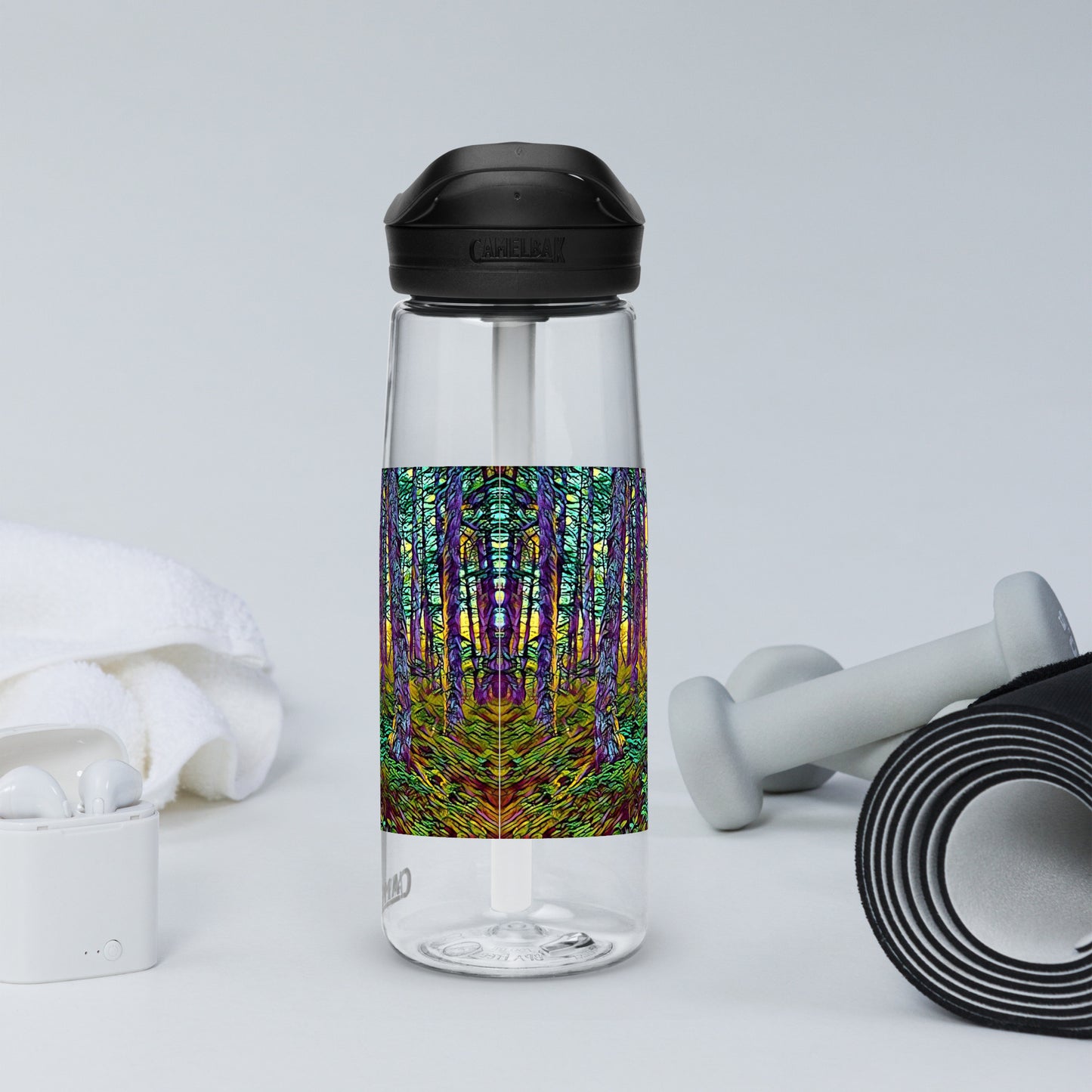 Sports water bottle