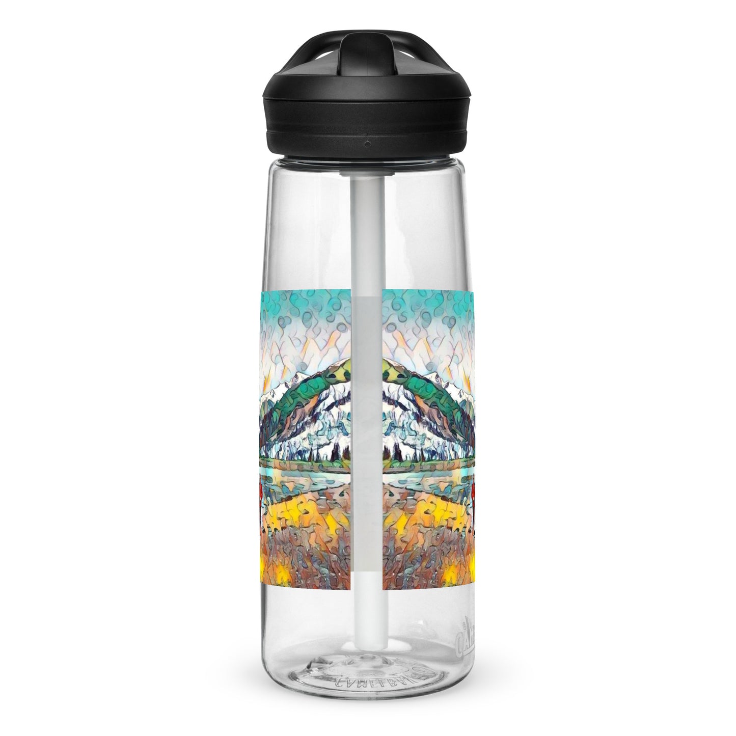 Sports water bottle Beach