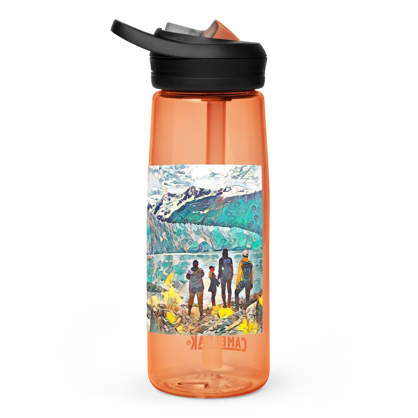 Sports water bottle Glacier