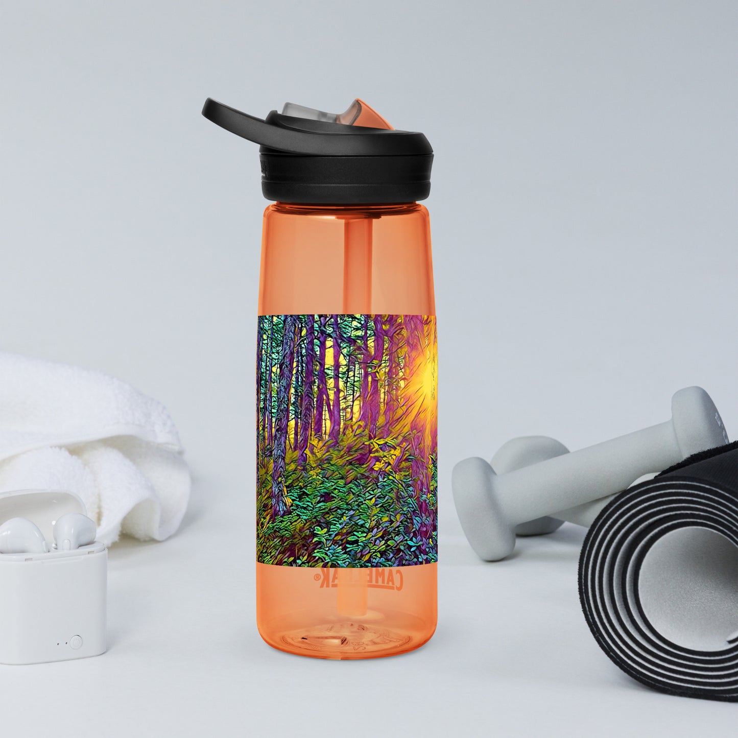 Sports water bottle