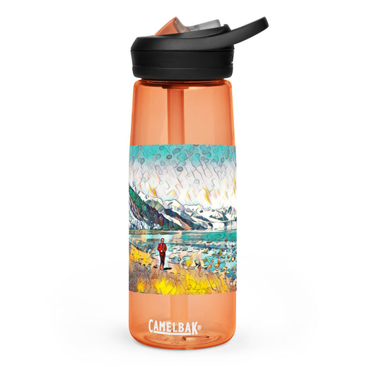 Sports water bottle Beach