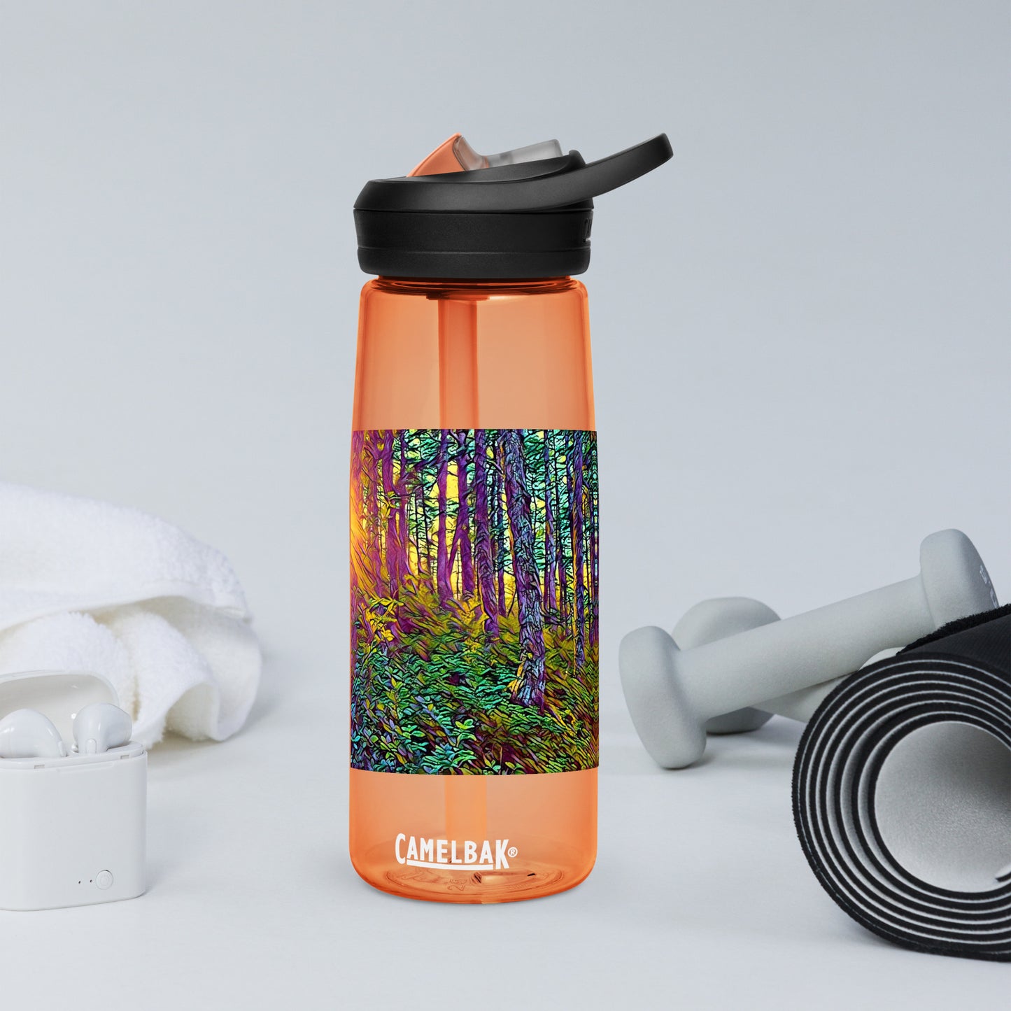 Sports water bottle