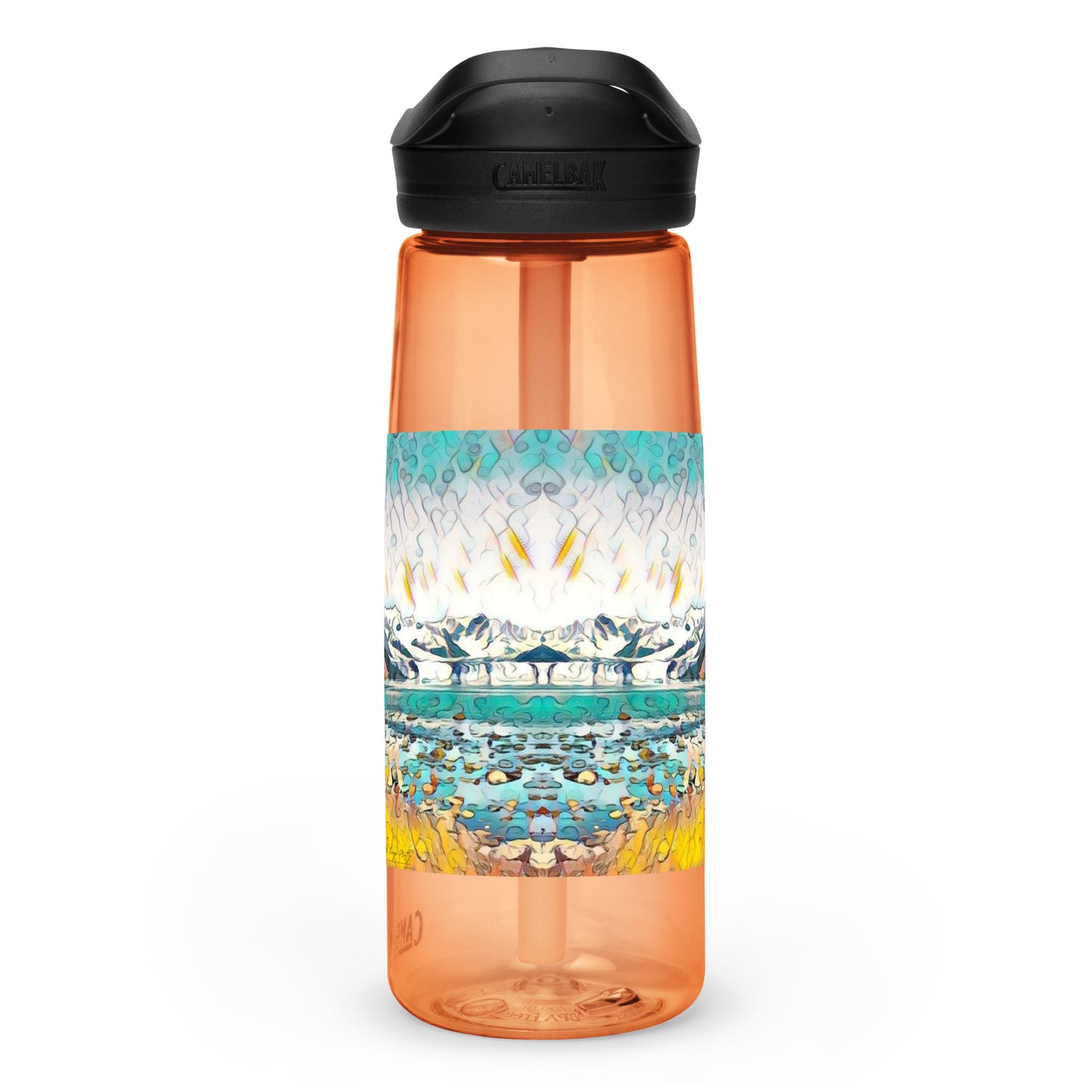 Sports water bottle Beach