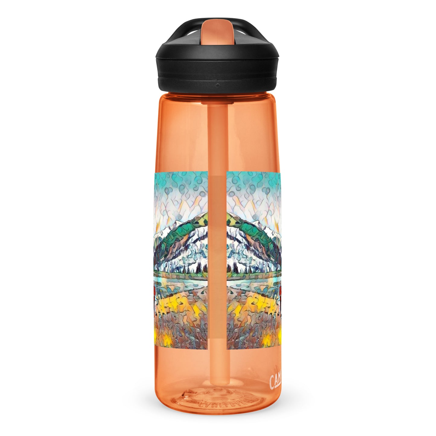 Sports water bottle Beach