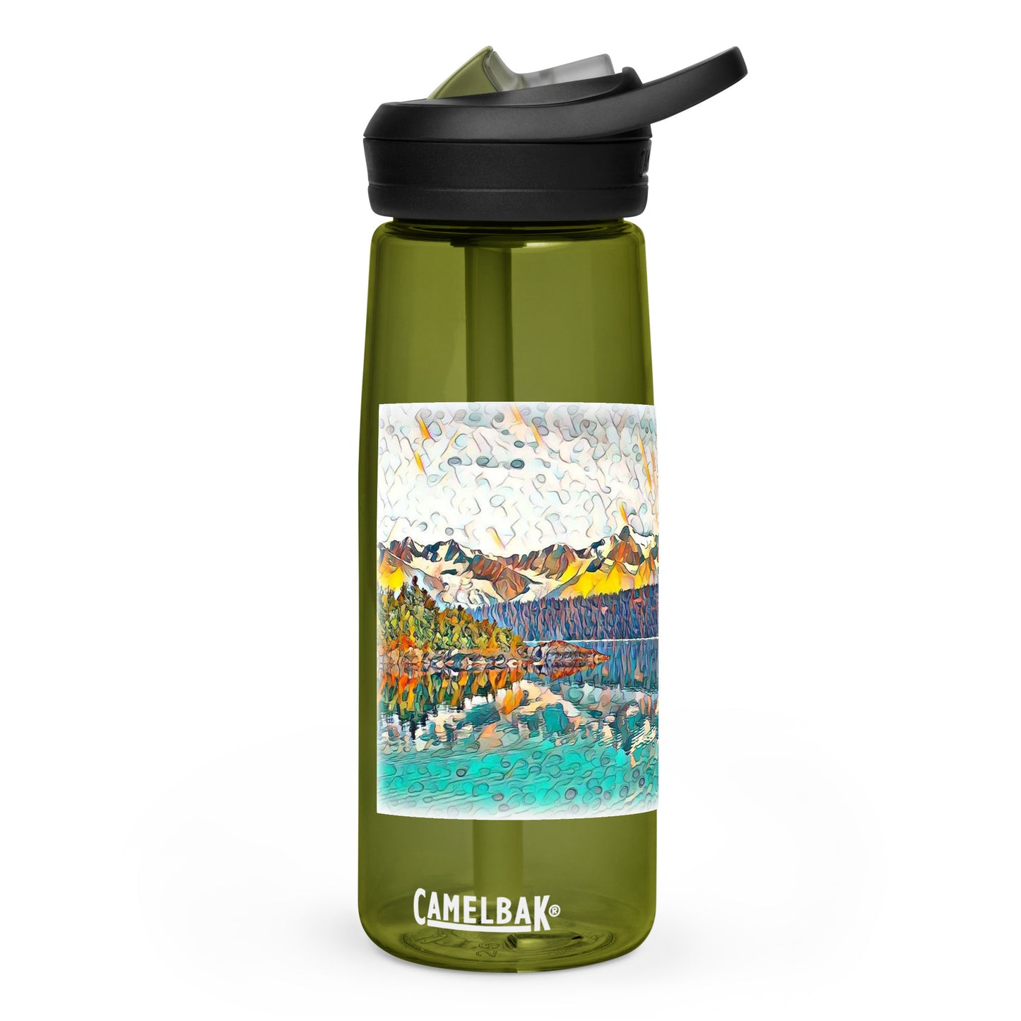 Sports water bottle Autumn