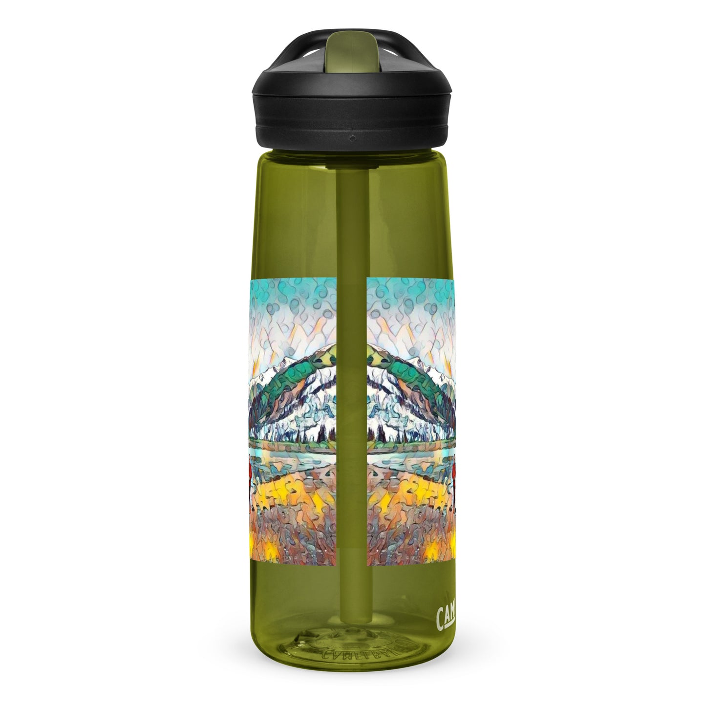 Sports water bottle Beach