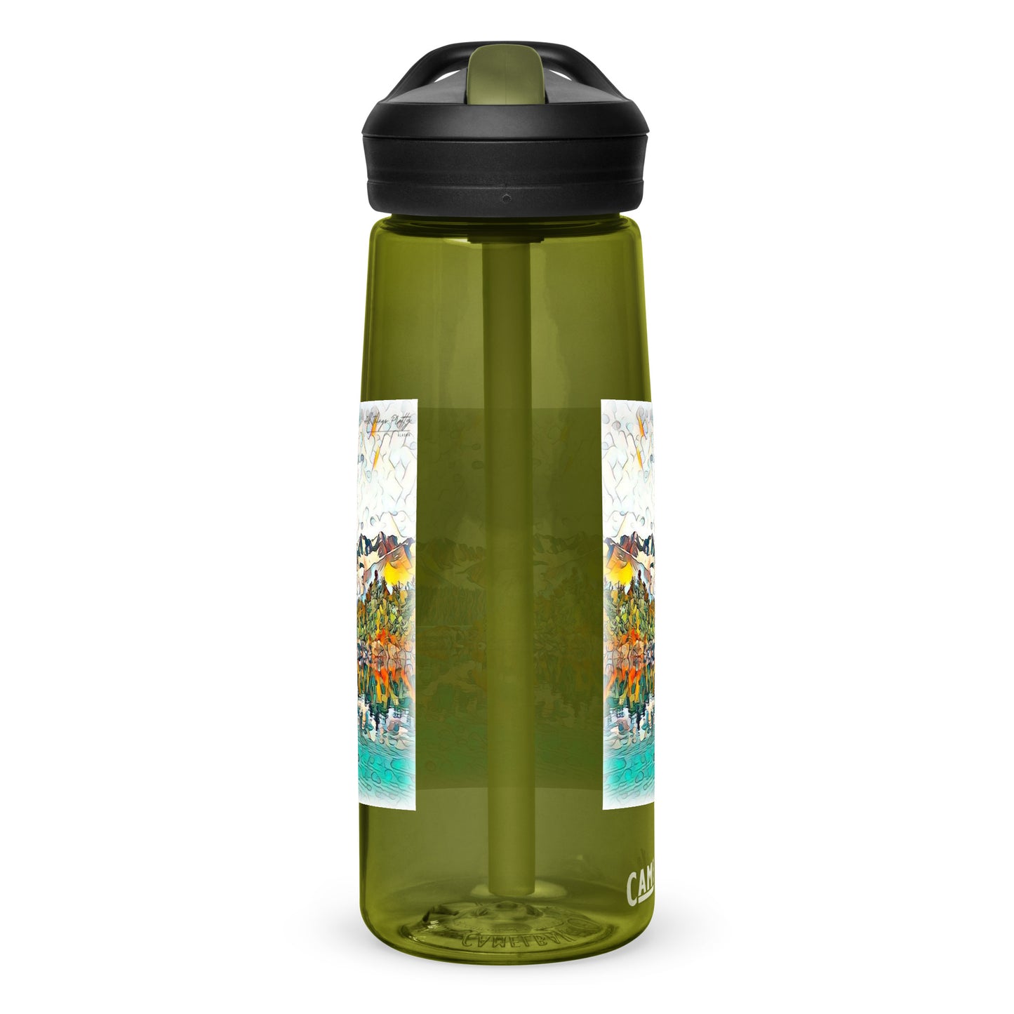 Sports water bottle Autumn