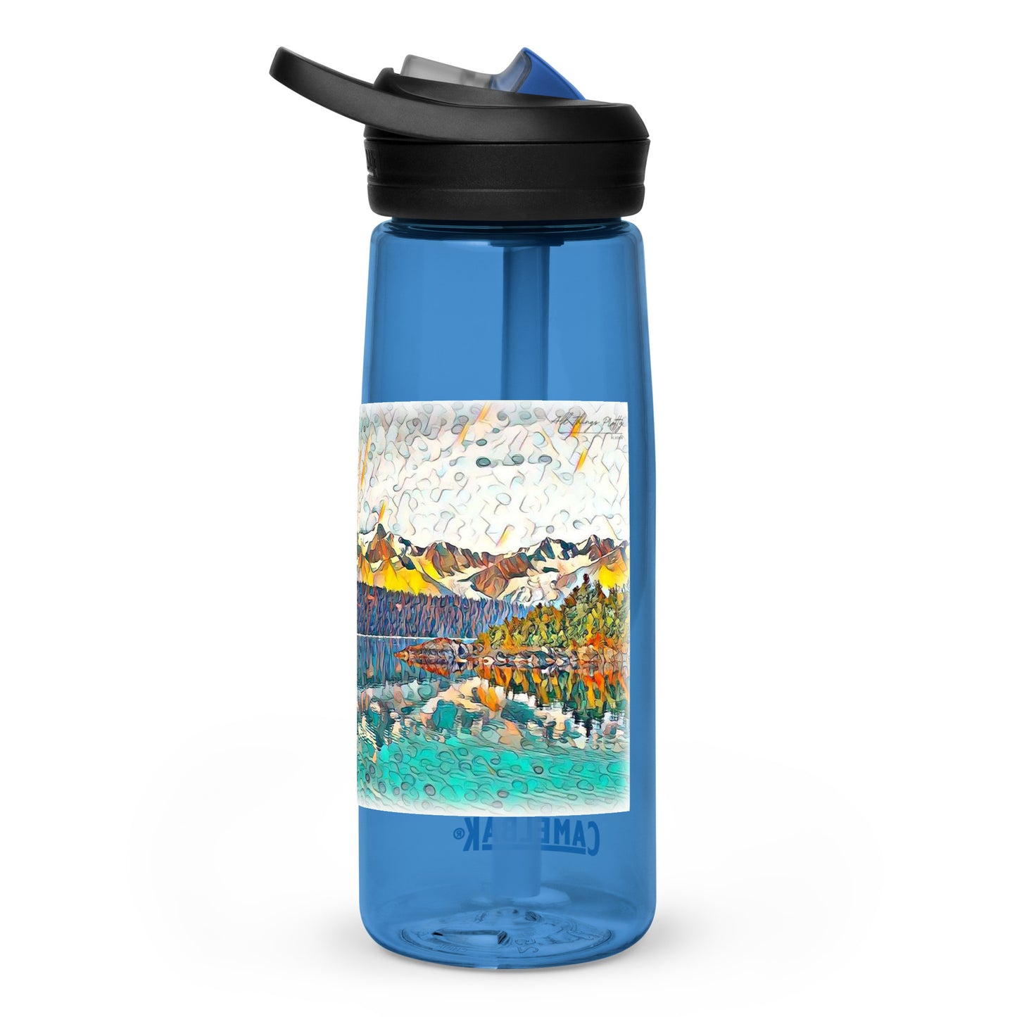 Sports water bottle Autumn