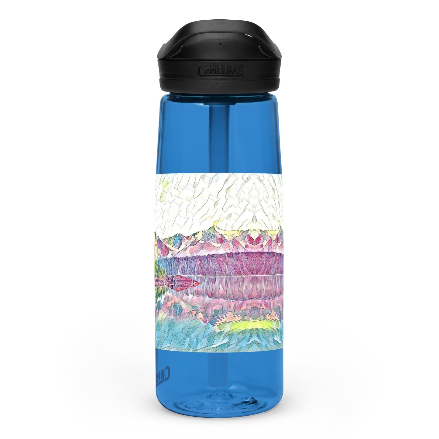 Sports water bottle Oceans & Mtns