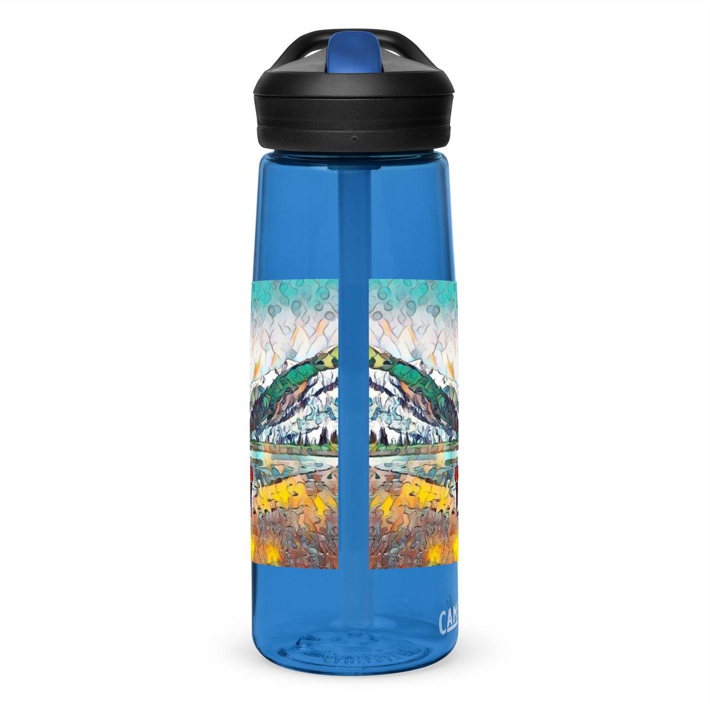 Sports water bottle Beach