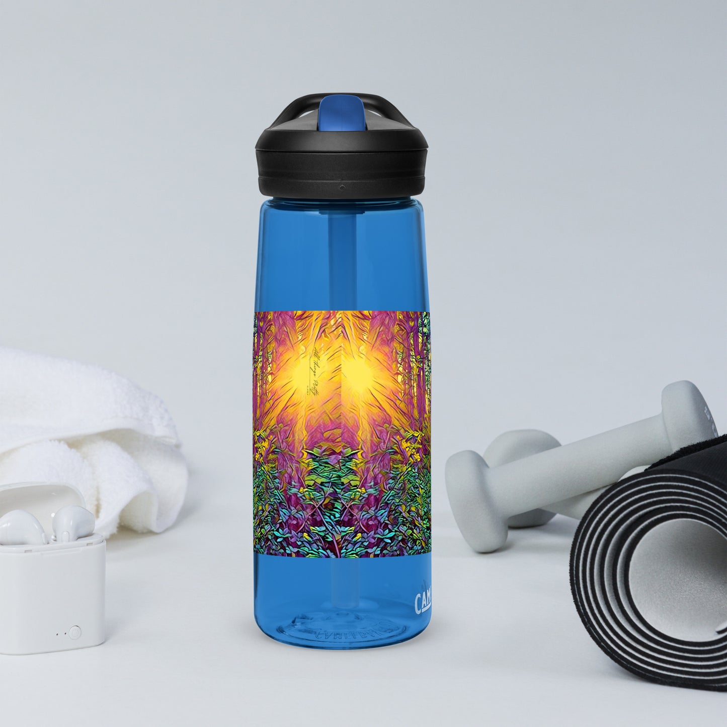 Sports water bottle