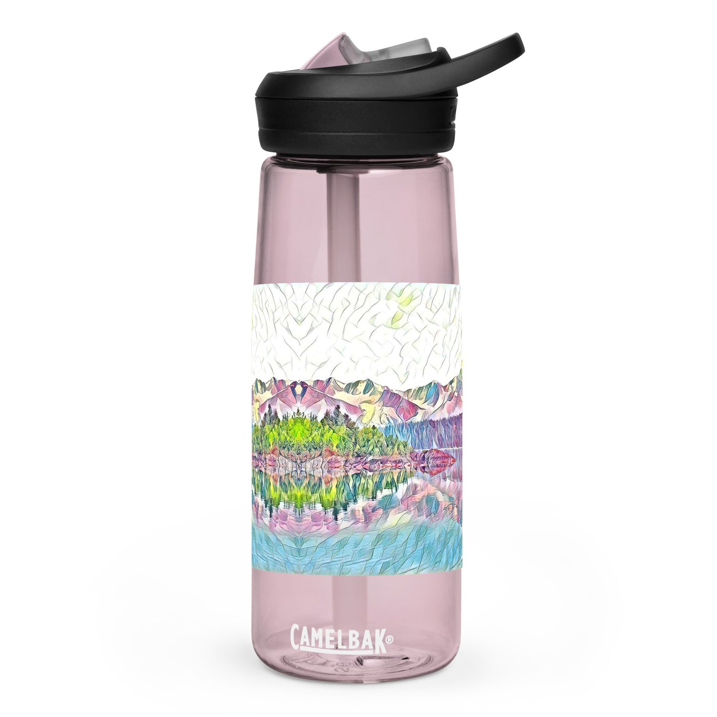 Sports water bottle Oceans & Mtns