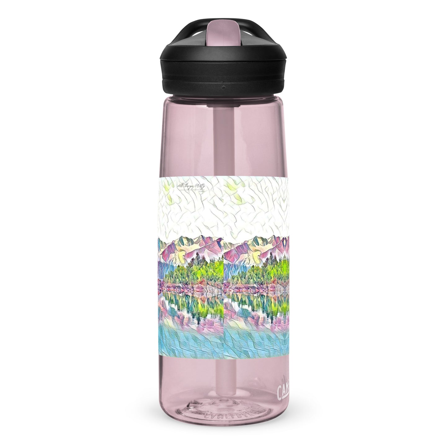 Sports water bottle Oceans & Mtns