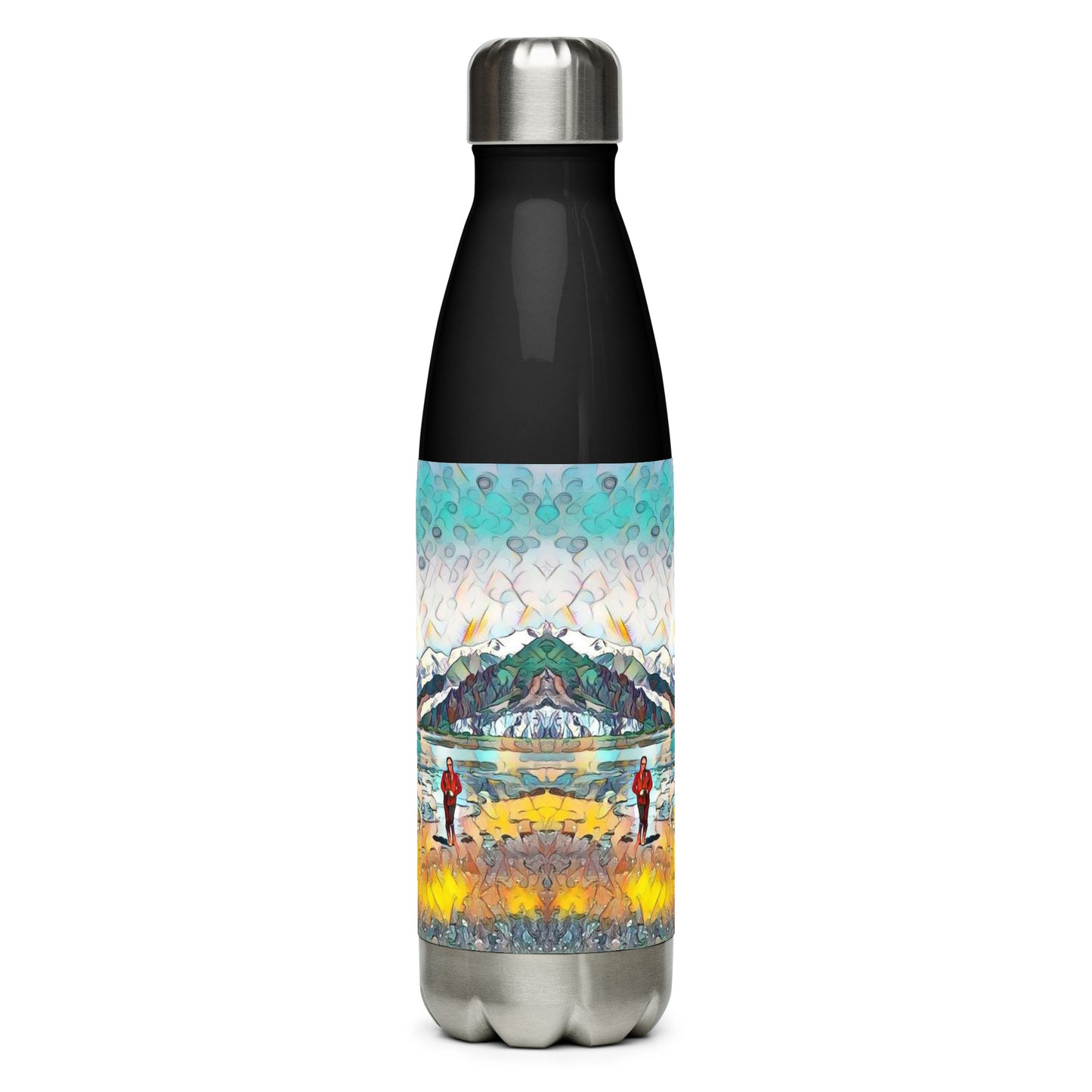 Stainless steel water bottle Beach