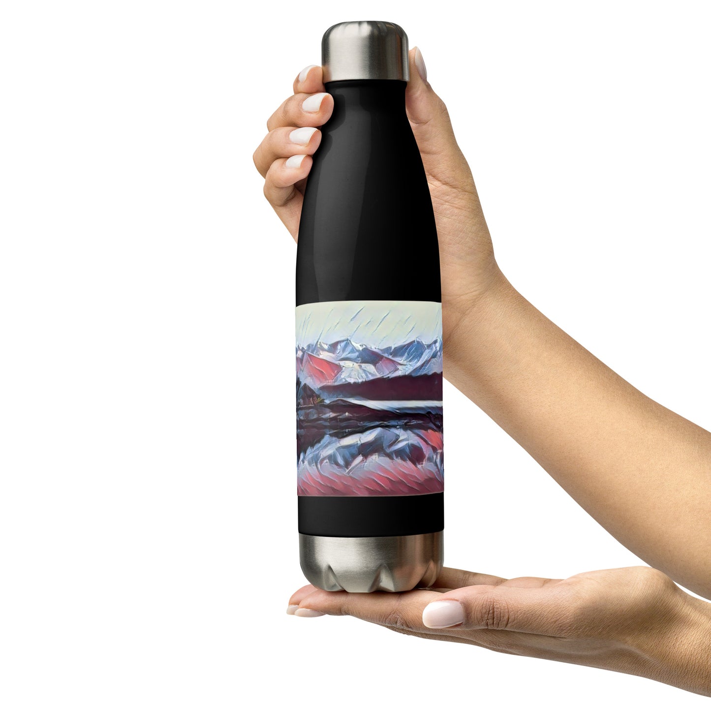 Stainless steel water bottle Ice