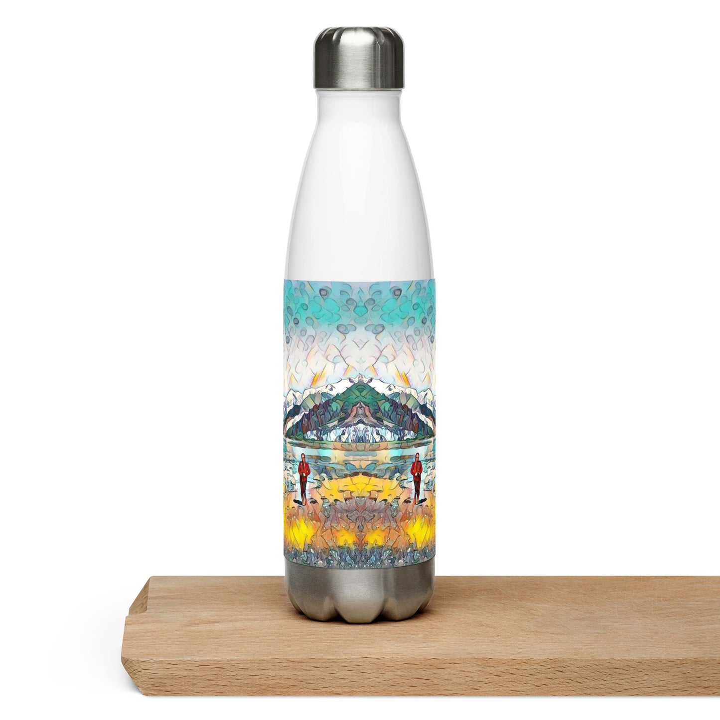 Stainless steel water bottle Beach