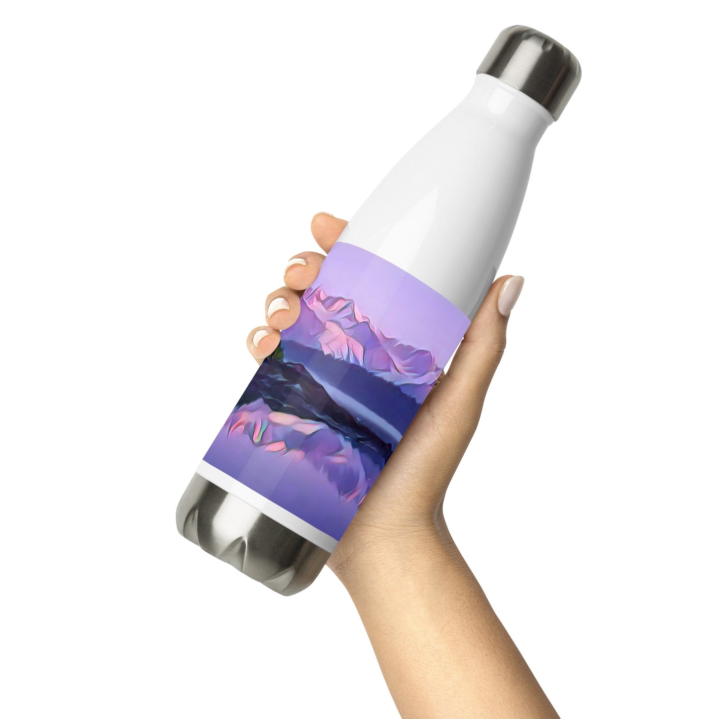 Stainless steel water bottle Alpenglow