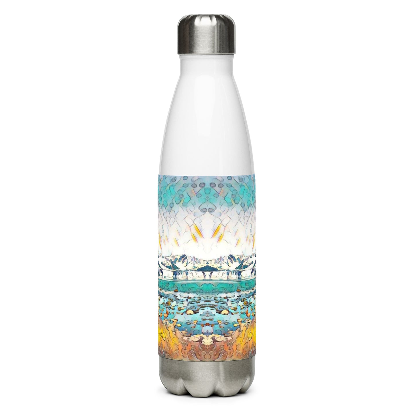 Stainless steel water bottle Beach