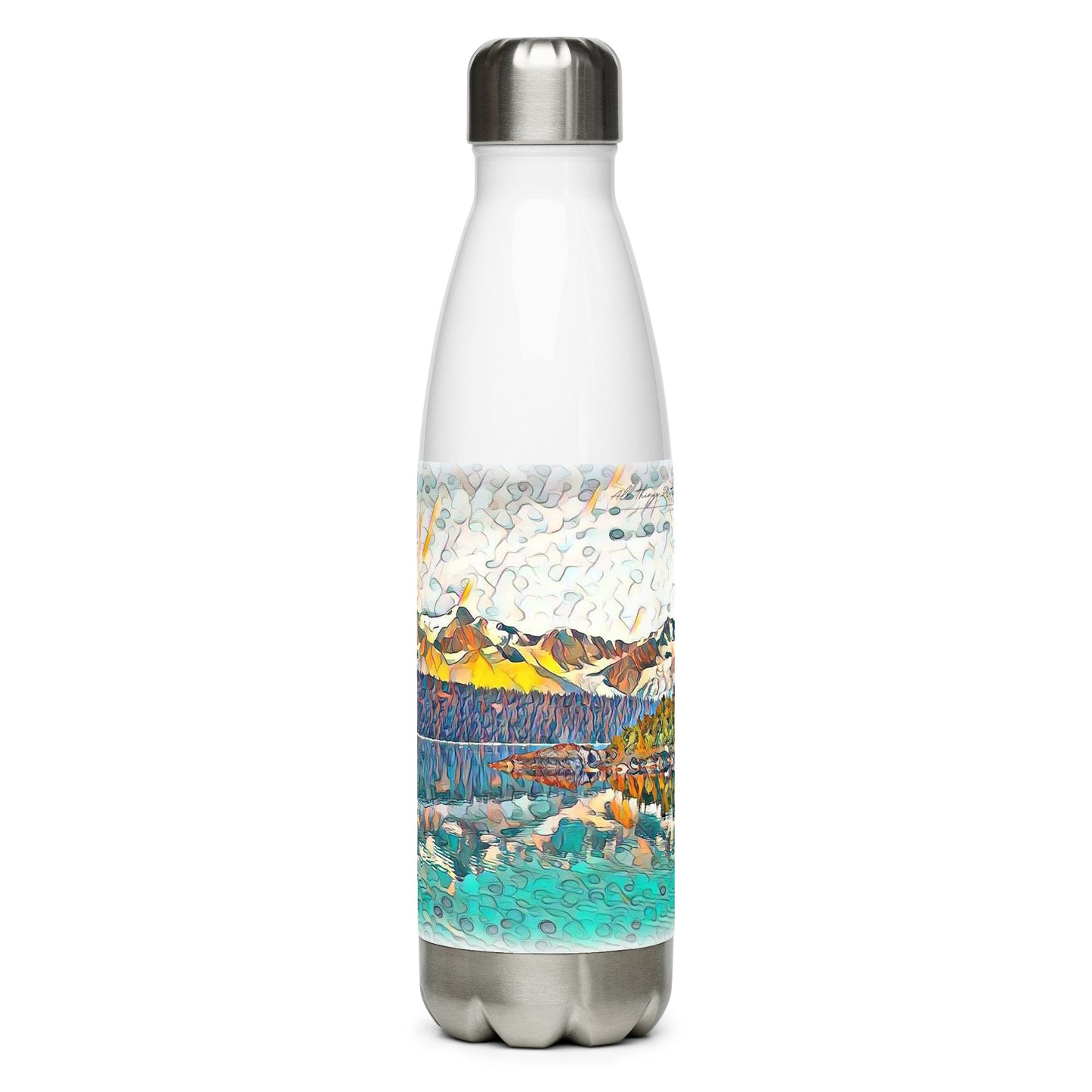 Stainless steel water bottle Autumn