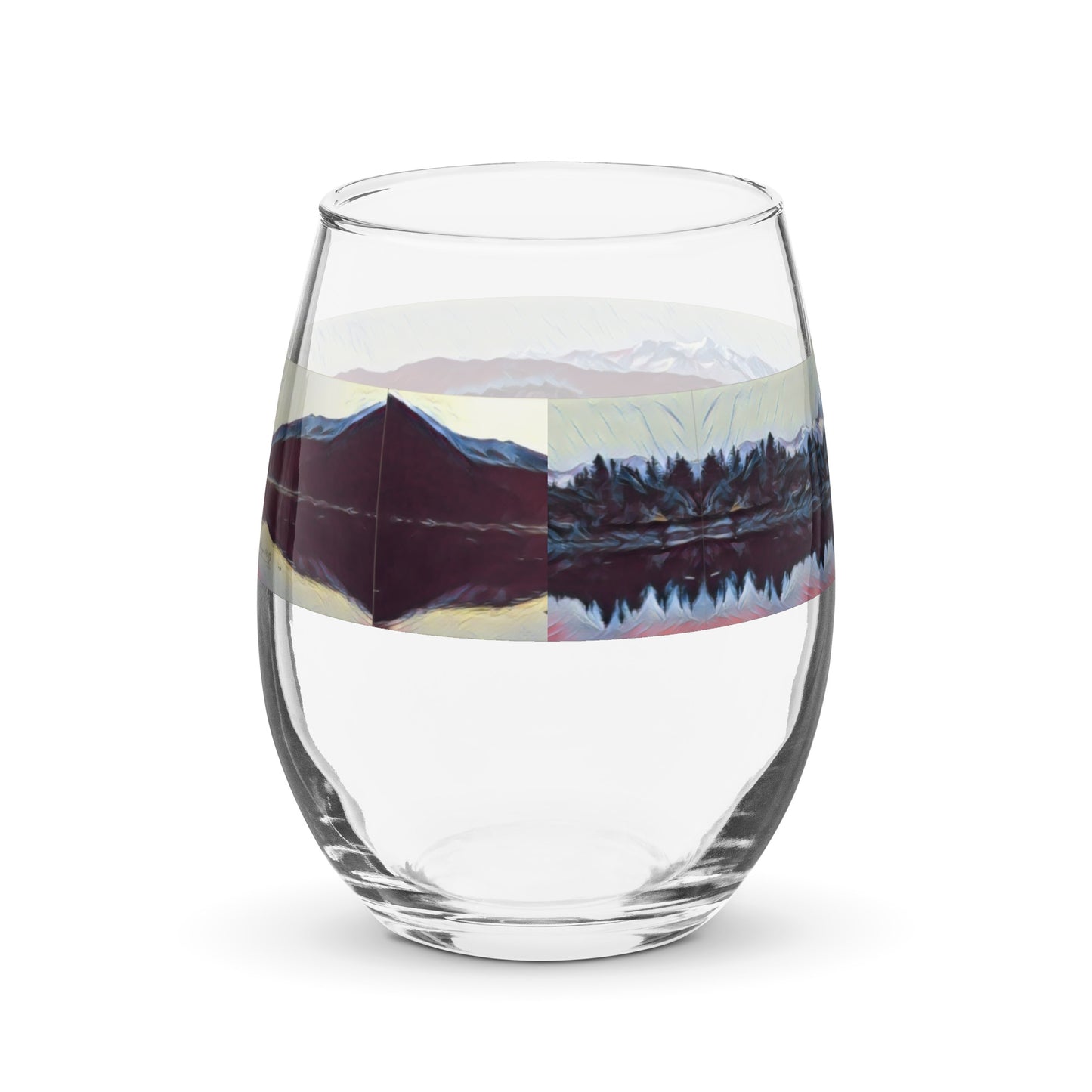 Stemless wine glass Ice